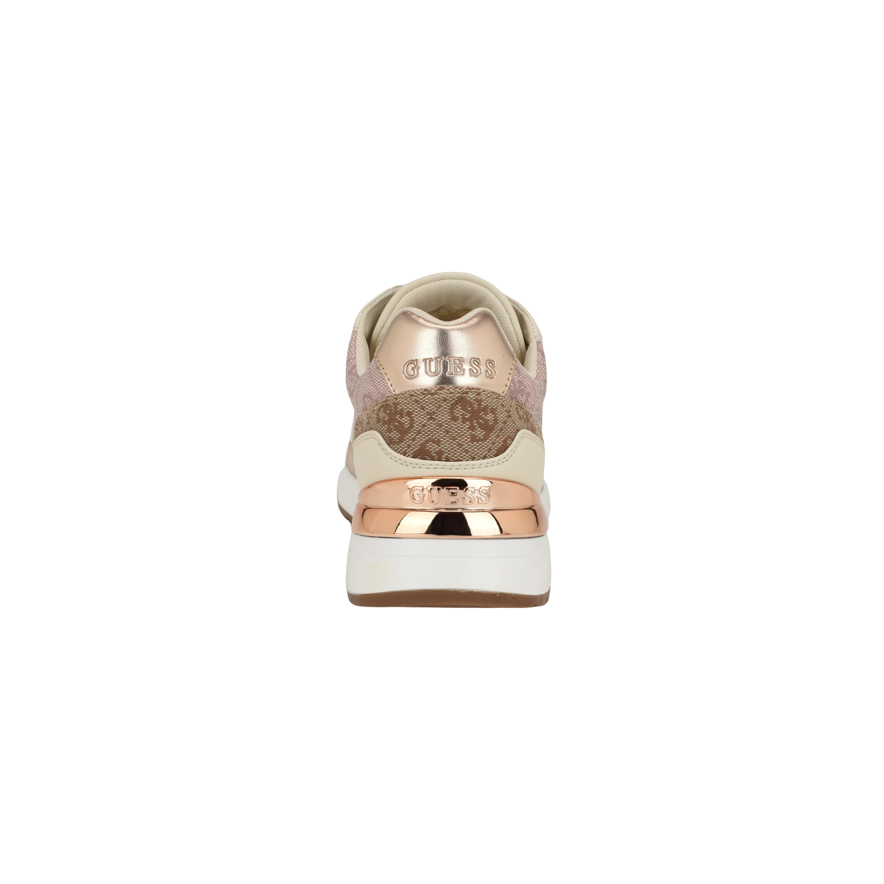 Guess Women Moxea Quattro G Sneakers - Light Pink Logo Multi