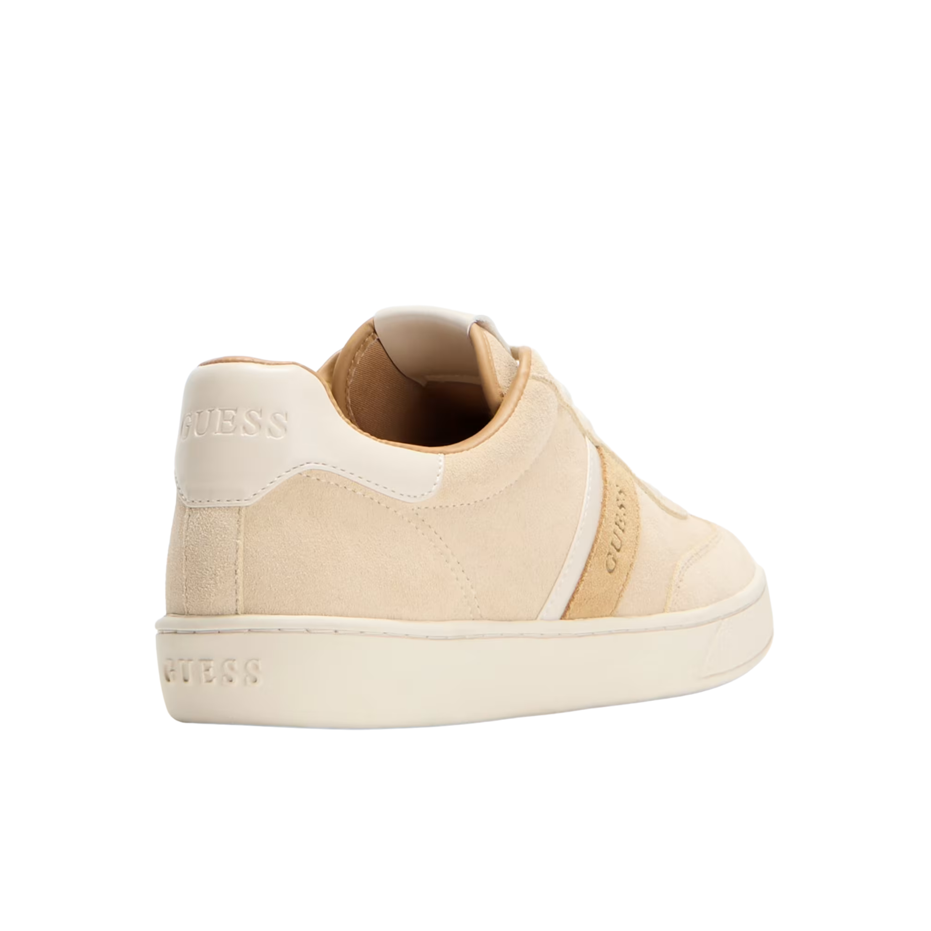 Guess Women Nolinas Faux Suede Sneakers - Light Brown