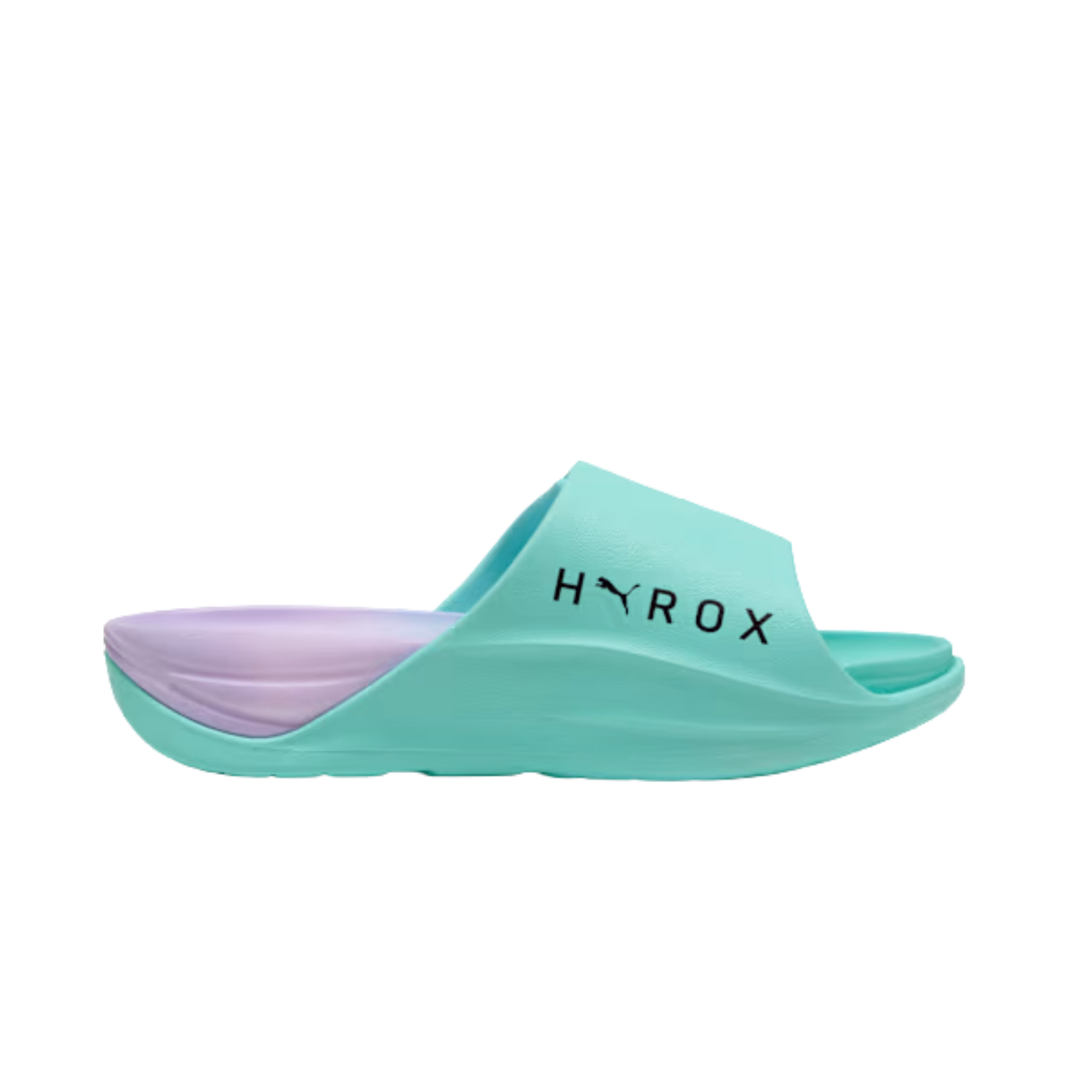 Puma Men X Hyrox Nitrocat Slides - Intense Mint Light Lavender Black