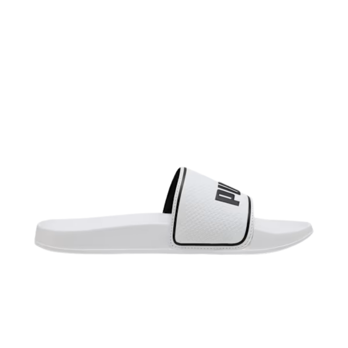 Puma Men Leadcat 2.0 Slides - White Black