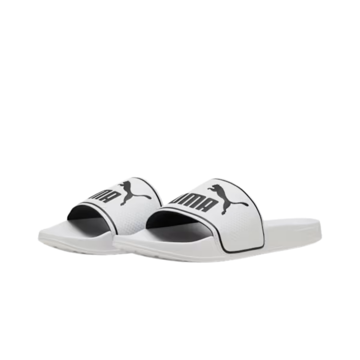 Puma Men Leadcat 2.0 Slides - White Black