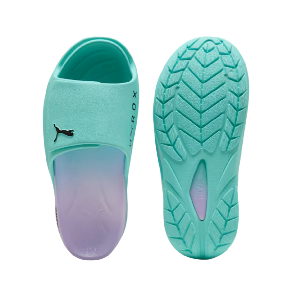 Puma Men X Hyrox Nitrocat Slides - Intense Mint Light Lavender Black