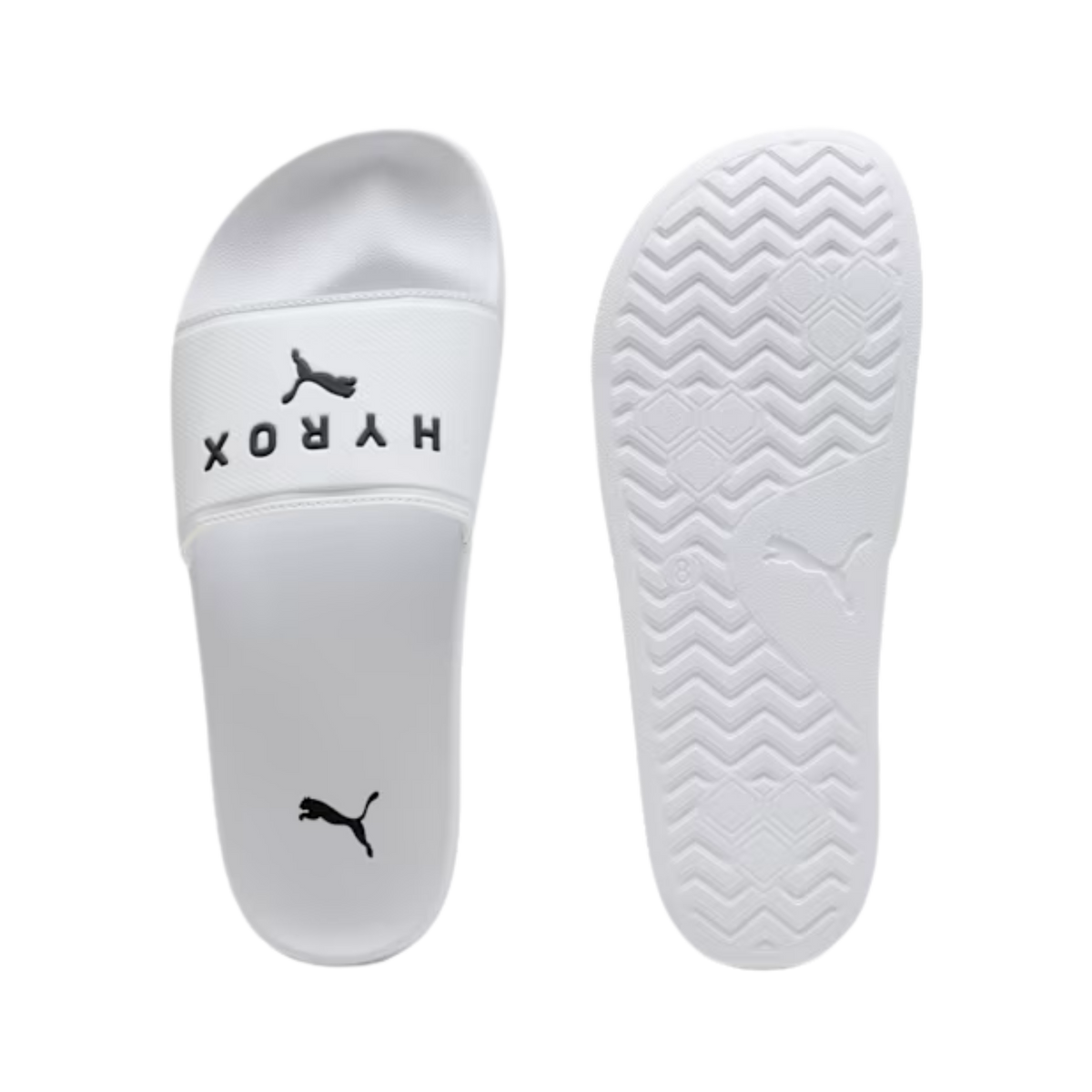 Puma Men X Hyrox Leadcat 2.0 Slides - White Black