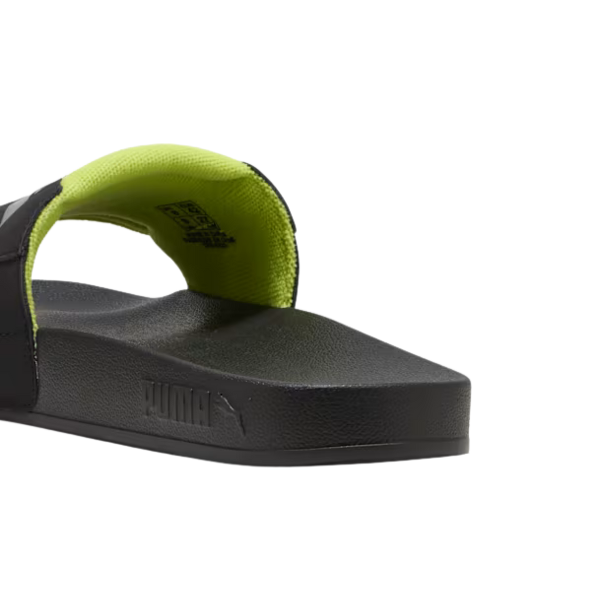 Puma Men F1 Leadcat 2.0 Graphic Slides - Black Light Lime
