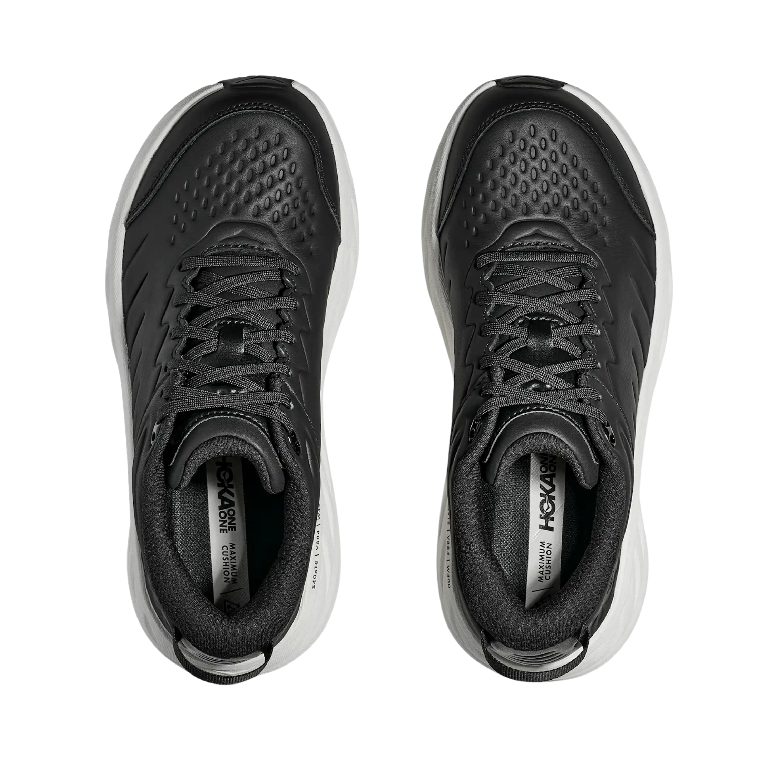 Hoka Men Bondi SR - Carbon Black White