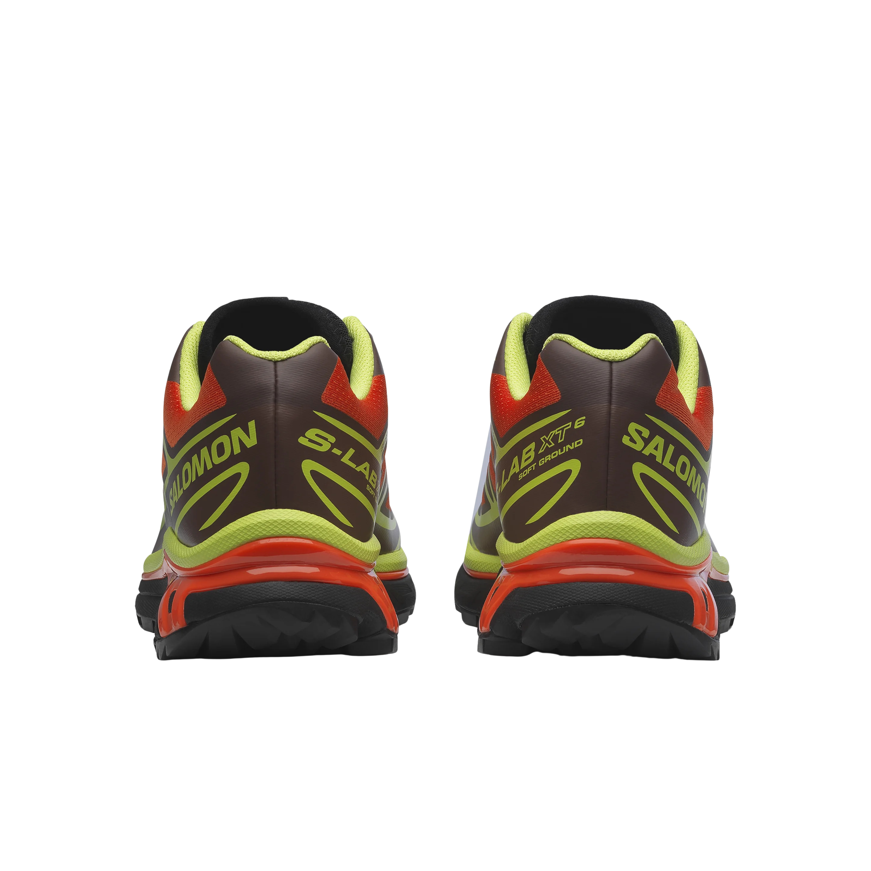 Salomon Men XT-6 - Red Orange Sharp Green