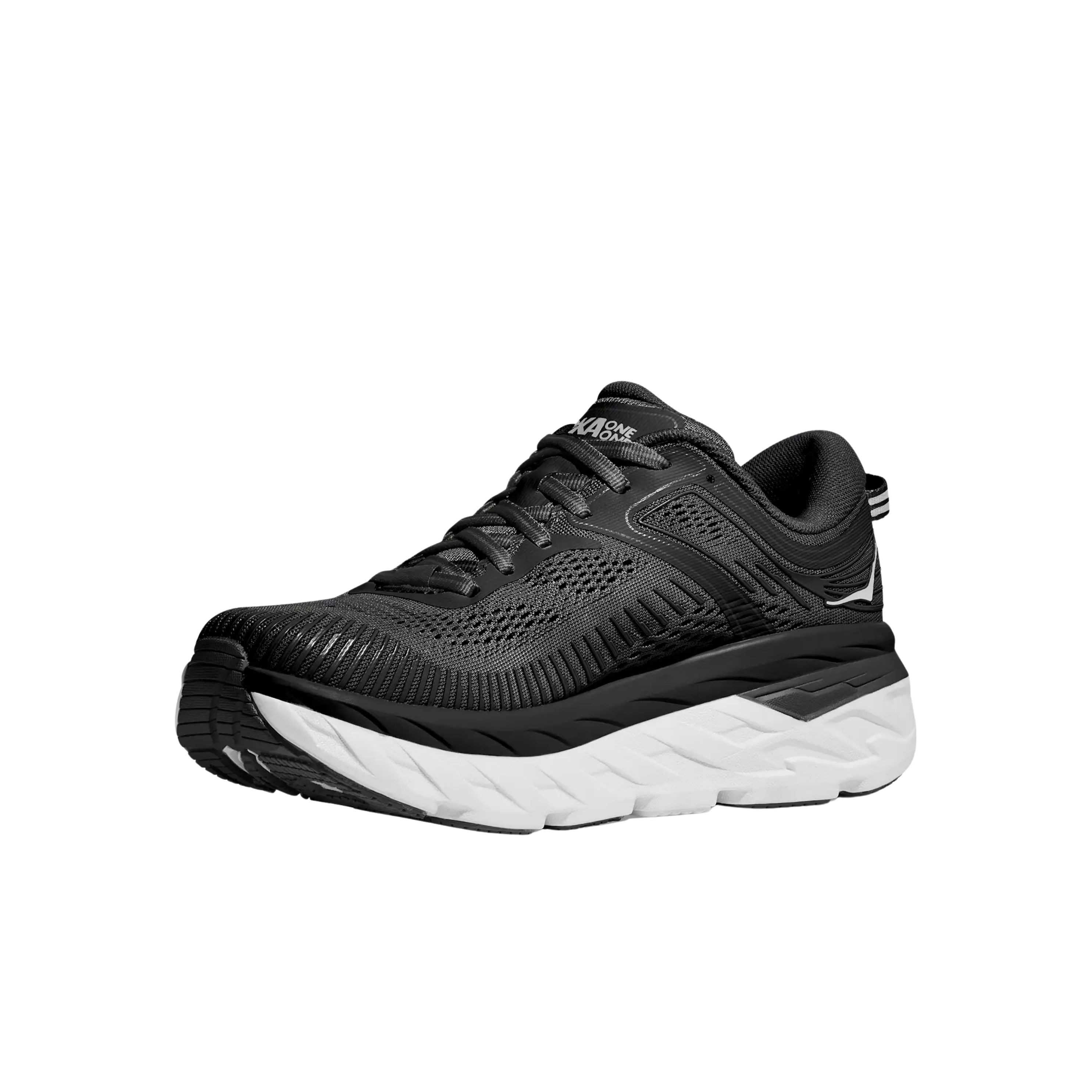 Hoka Men Bondi 7 - Black White