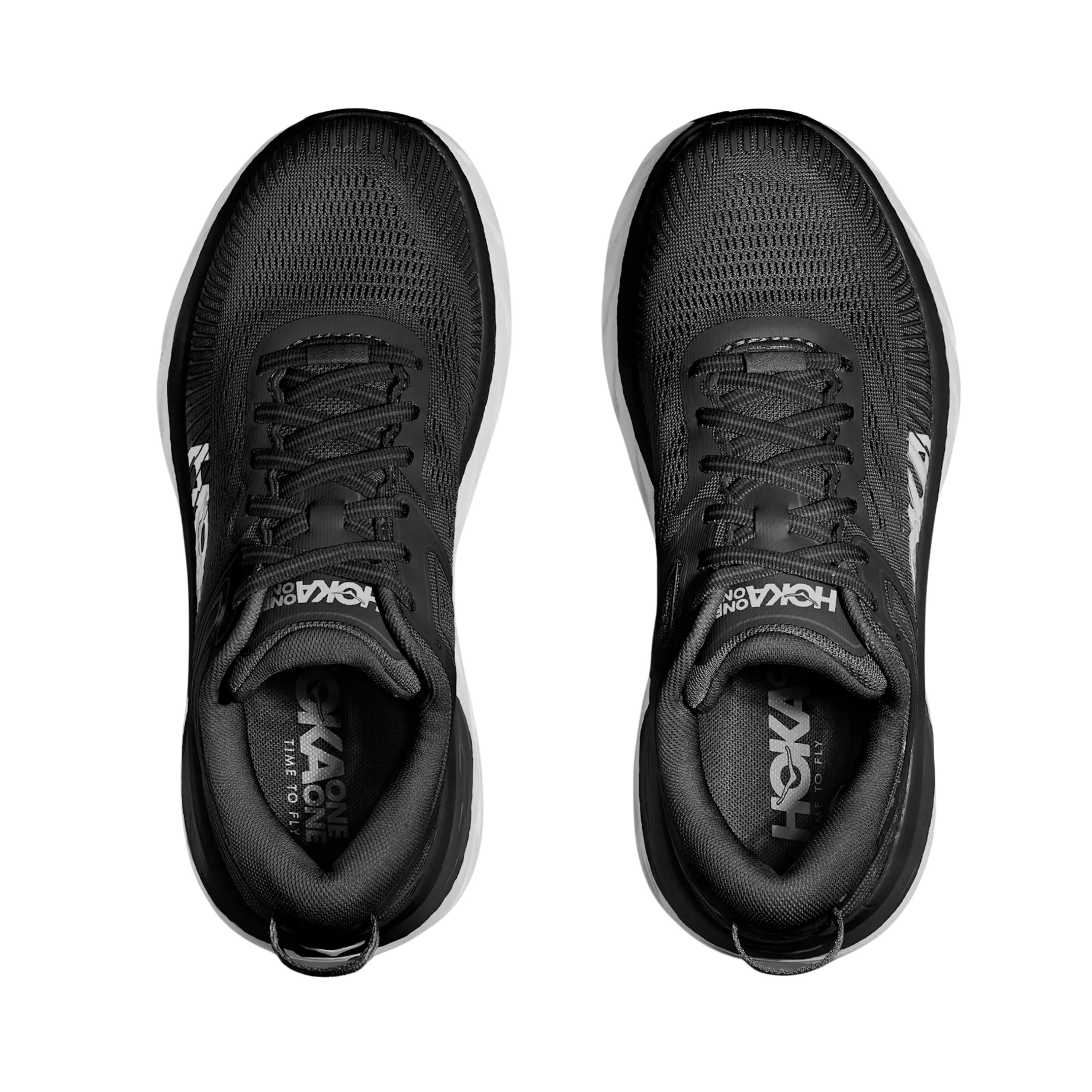 Hoka Men Bondi 7 - Black White