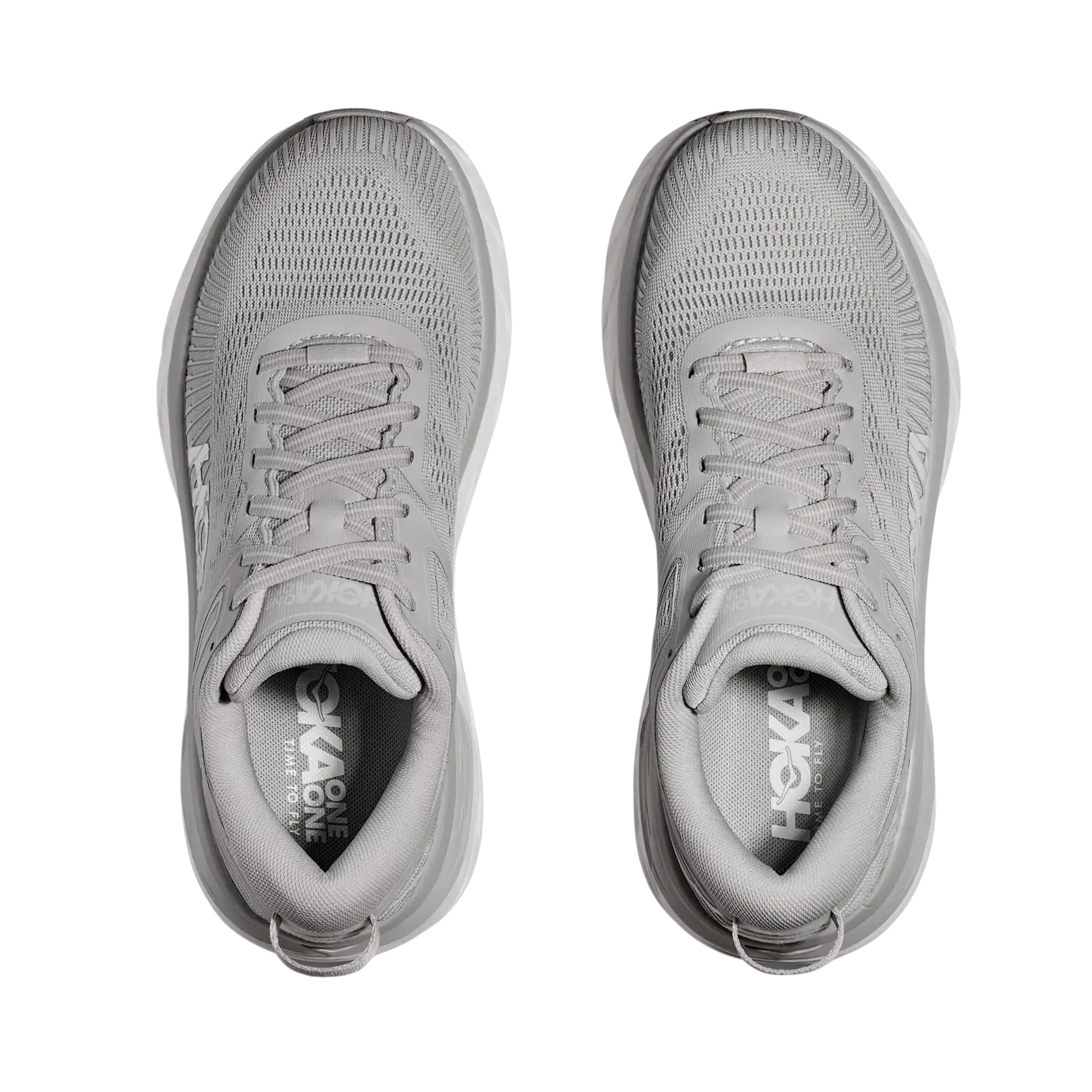 Hoka Men Bondi 7 - Harbor Mist White