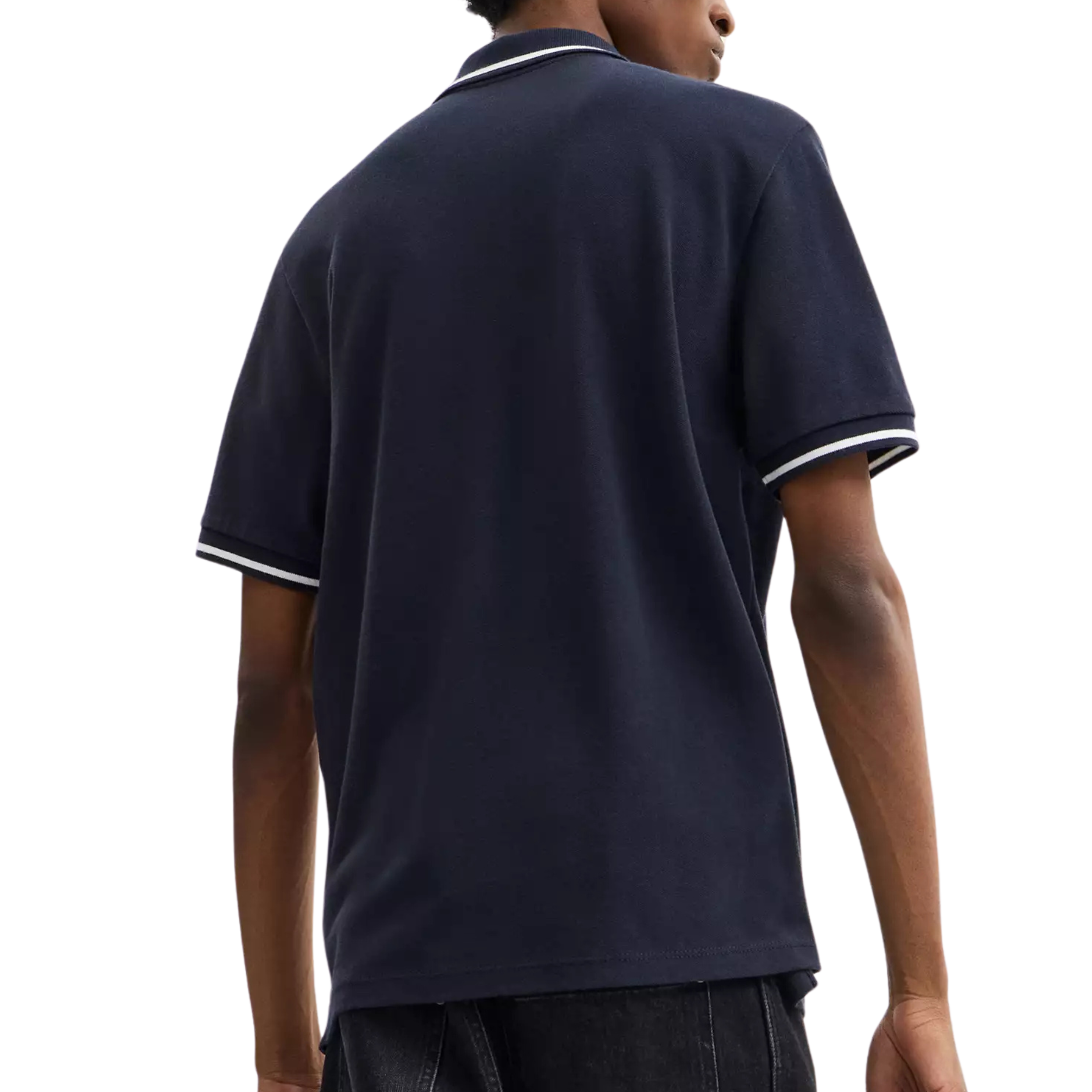 Coach Men Signature Polo - Navy