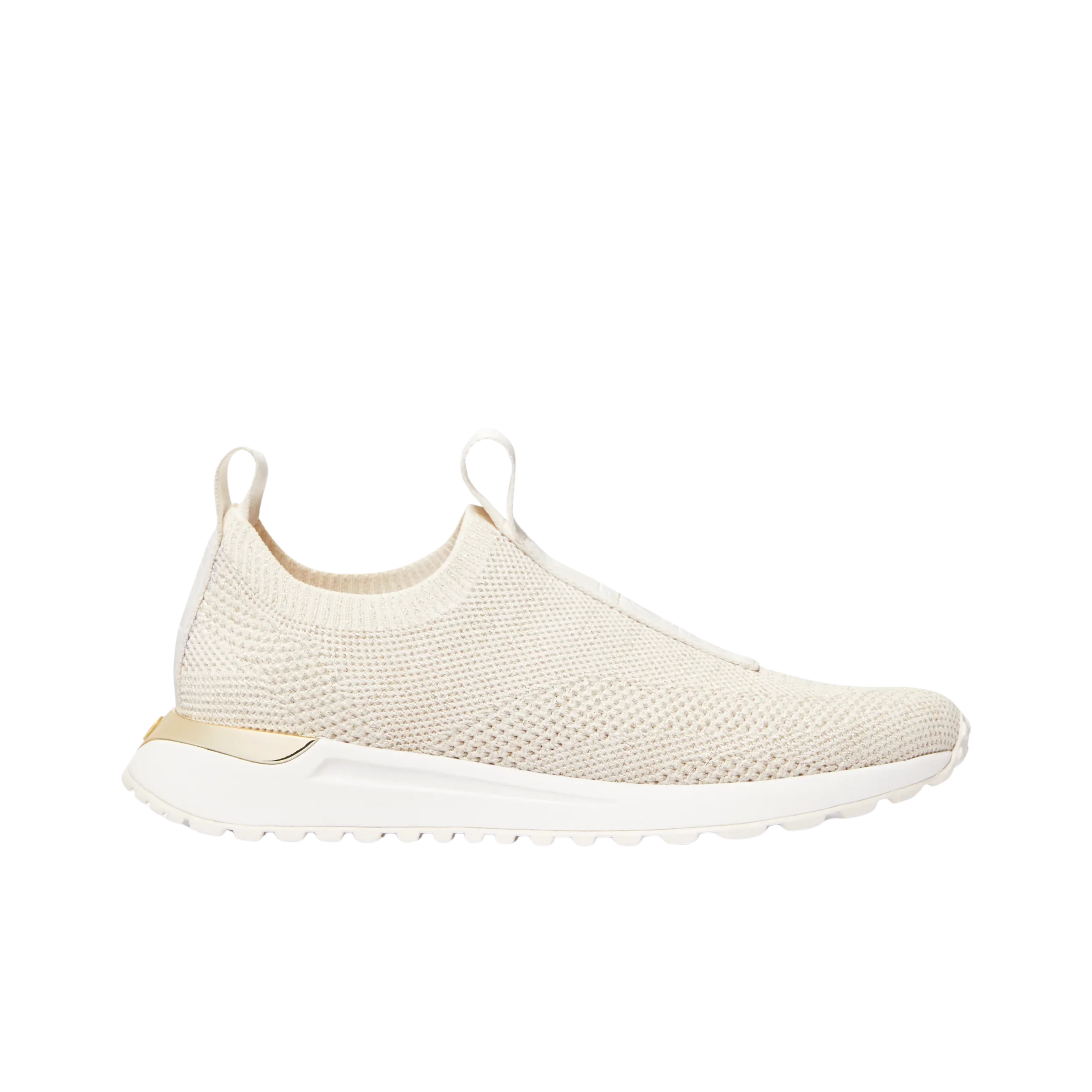 Michael Kors Women Bodie Knit Slip On Sneaker - Cream Multi