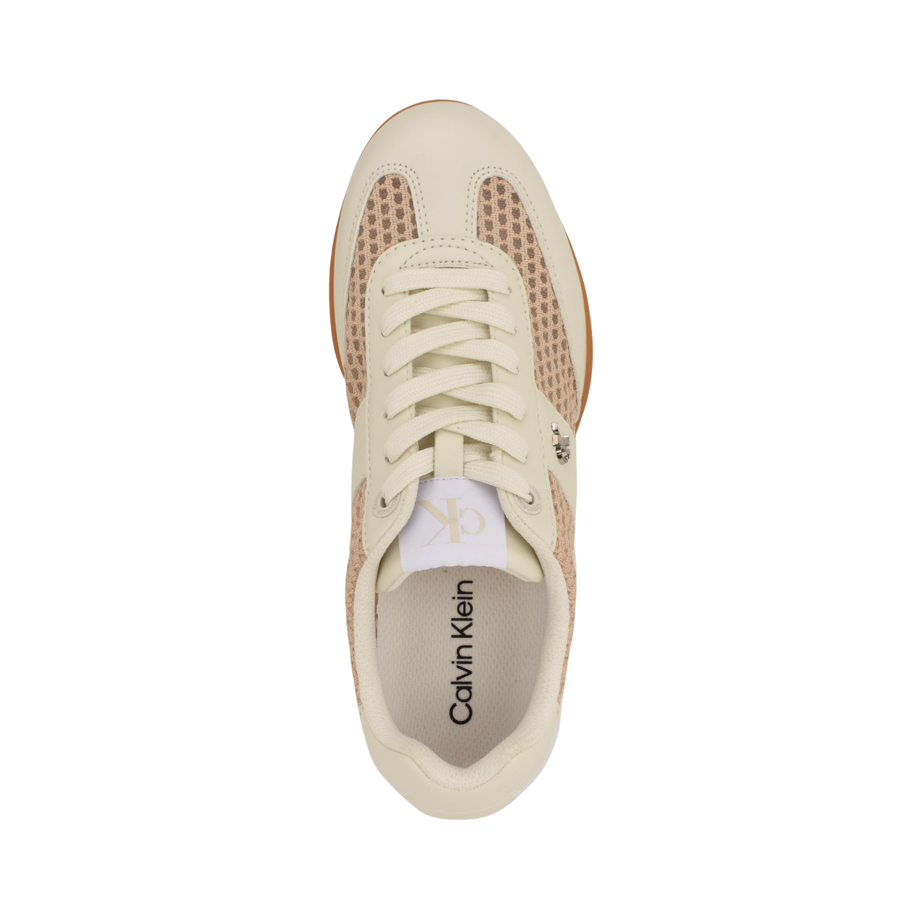 Calvin Klein Women Harllow Sneaker - White Mesh