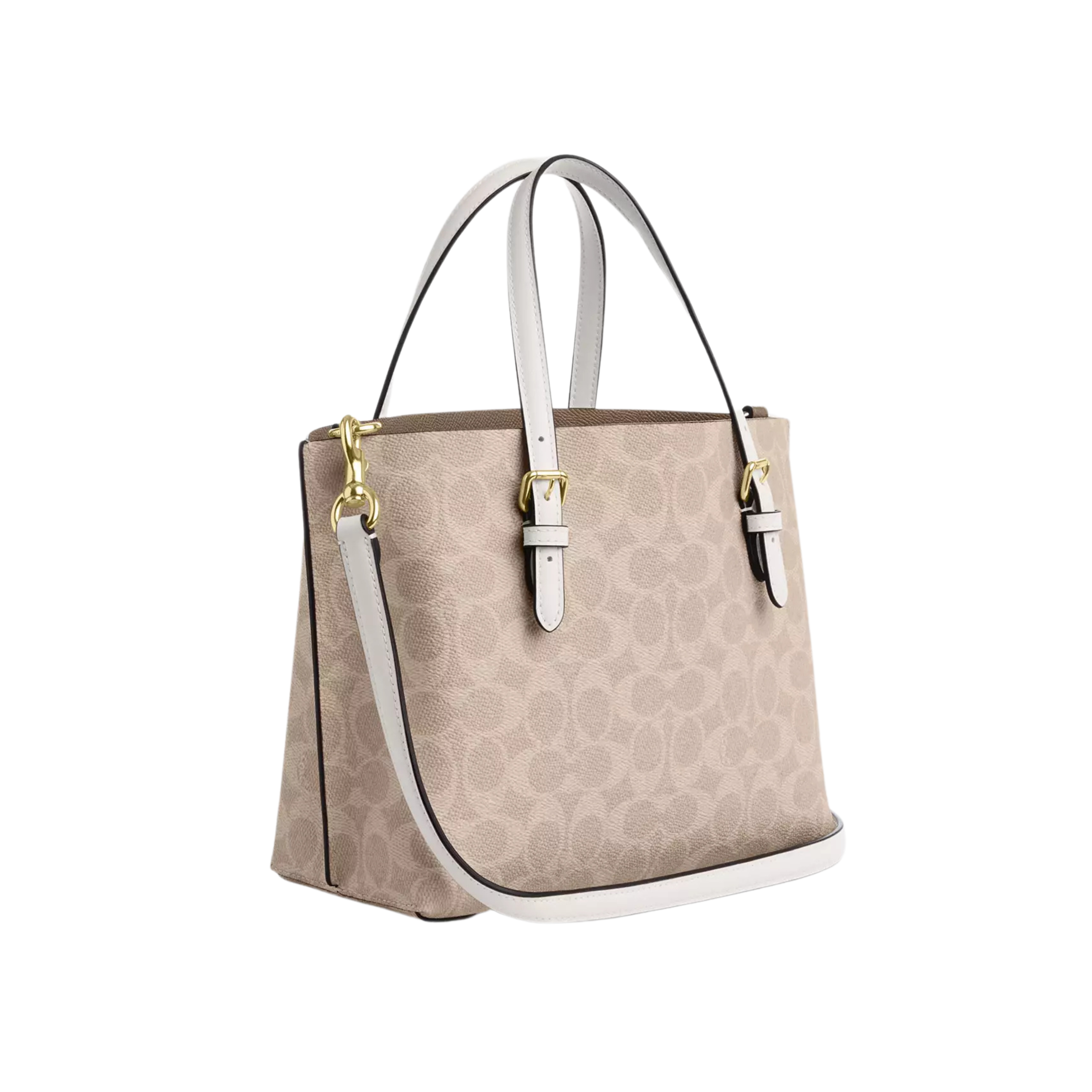 Coach Mollie Tote Bag - Sand Chalk