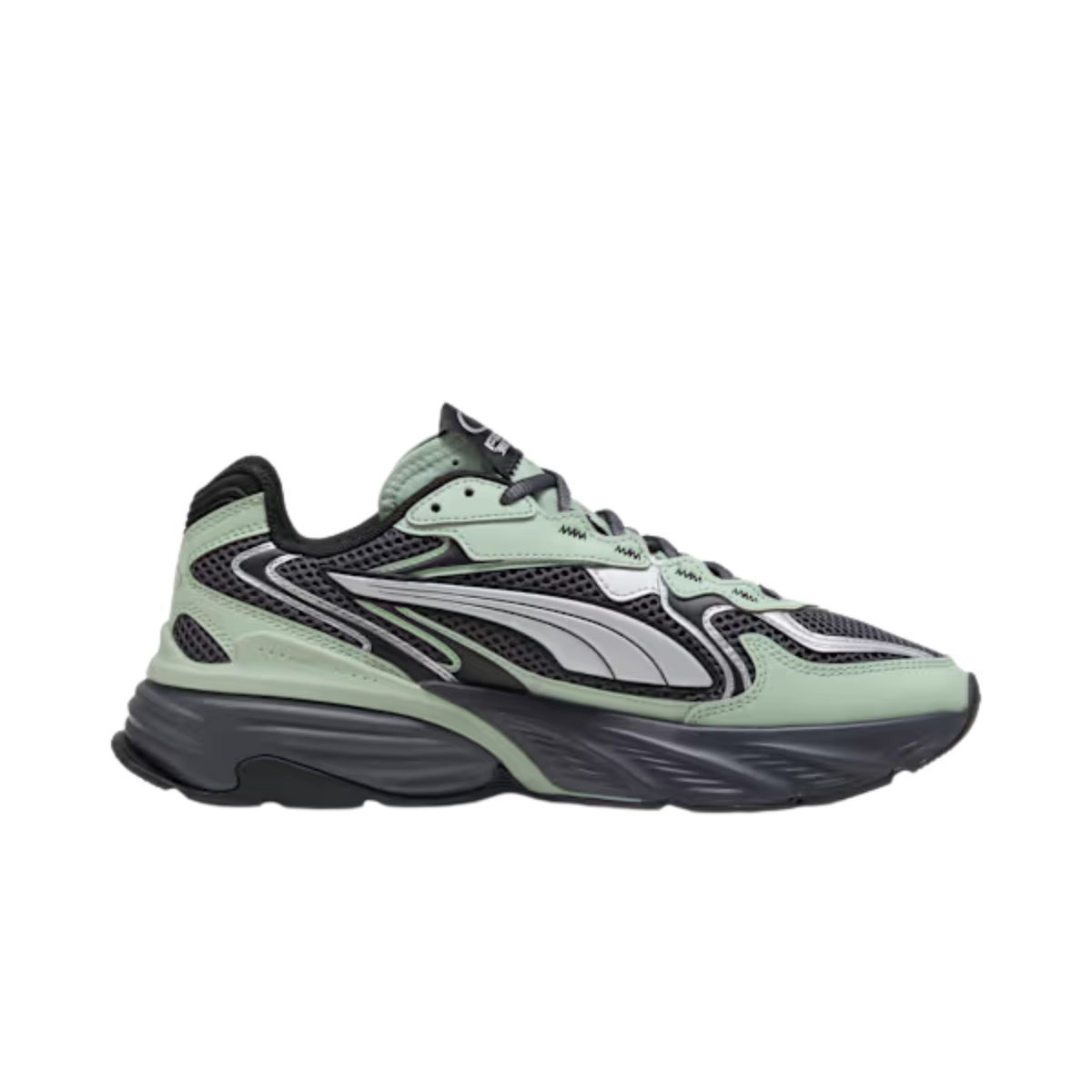 Puma Men Fade Sneakers - Moody Gray Soft Grass