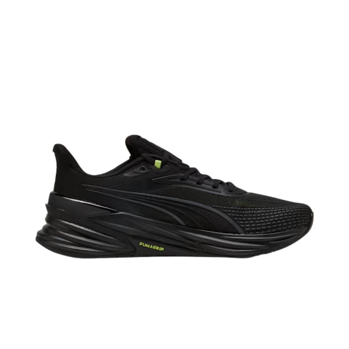 Puma Men Activate Nitro™ Training Shoes - Black Sunny Lime Cool Dark Gray