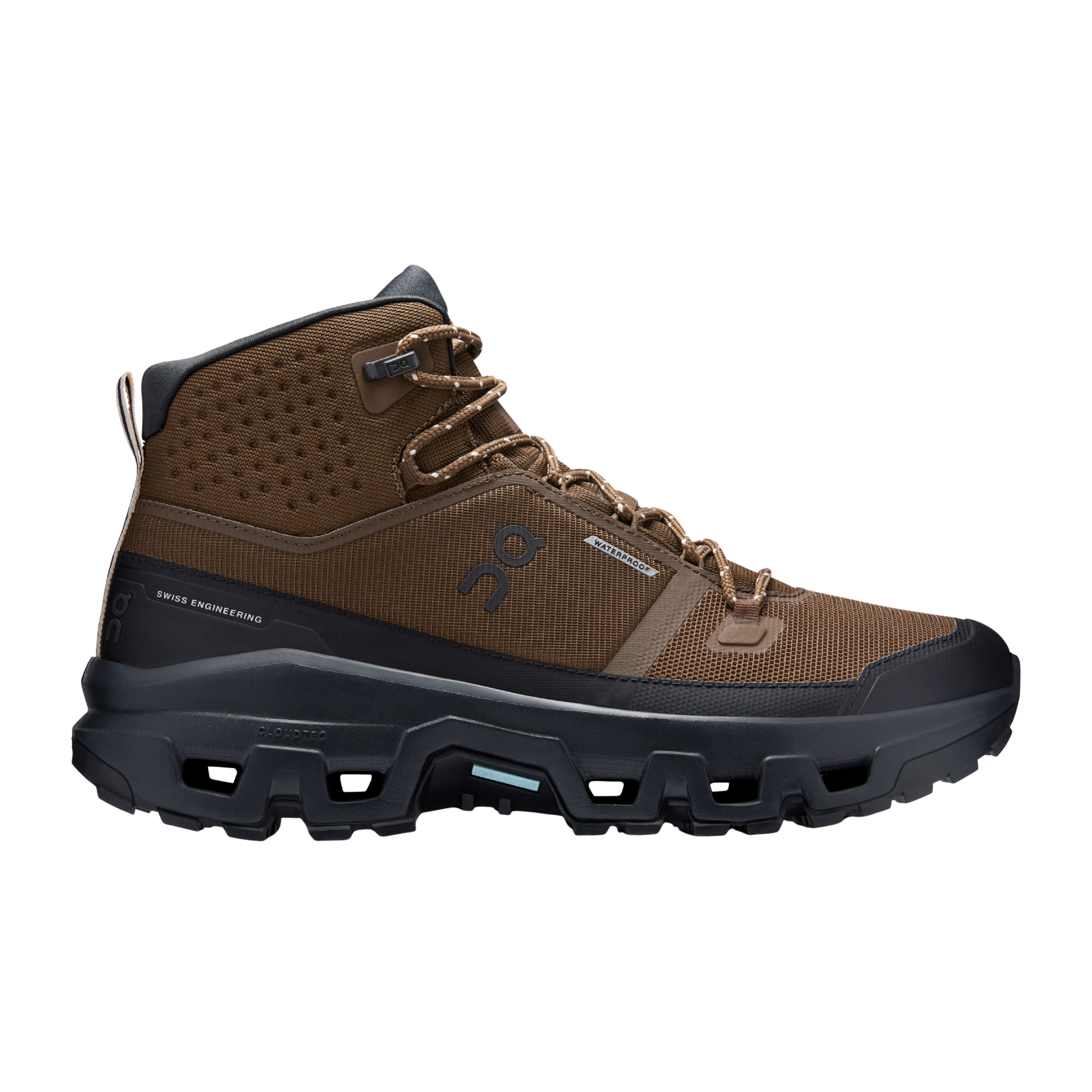 ON Men Cloudrock Mid WP - Earth Black