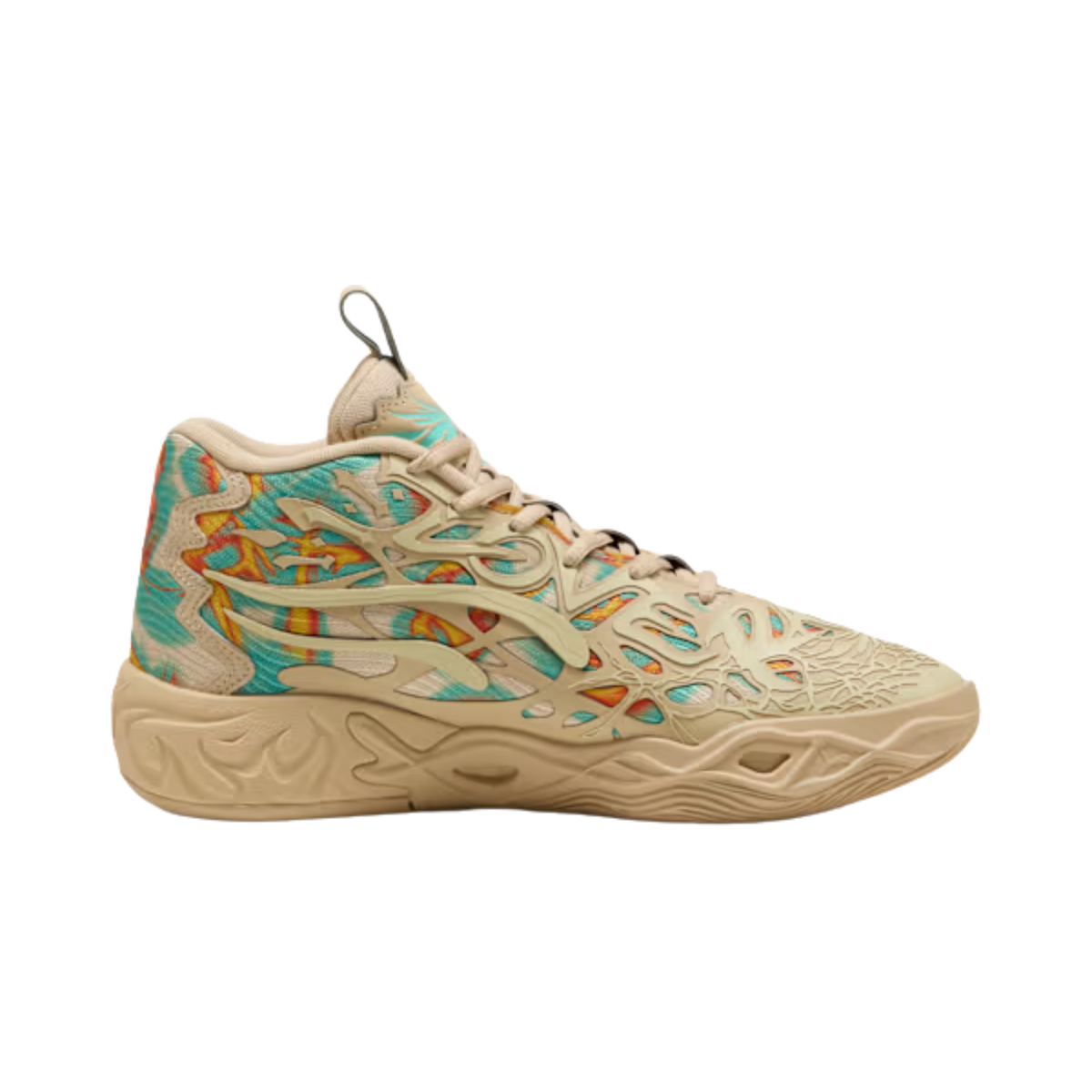 Puma Men MB.04 Flare - Light Sand Aquatic Orange Glo