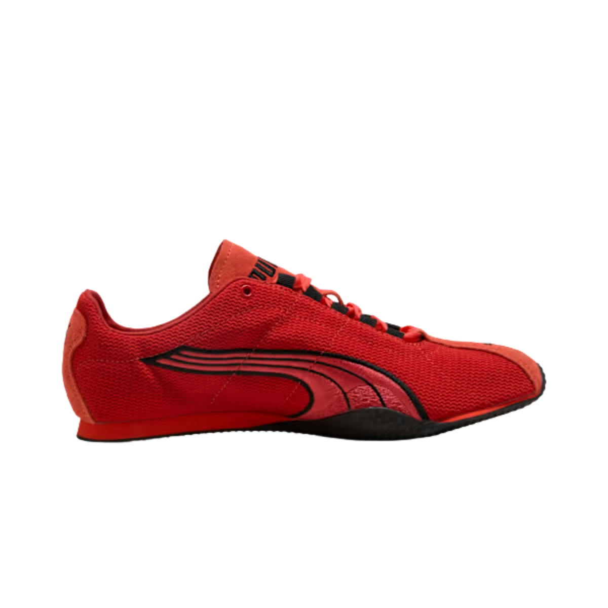 Puma Men H Street Embroidery Sneakers - Candy Apple Red Glamour