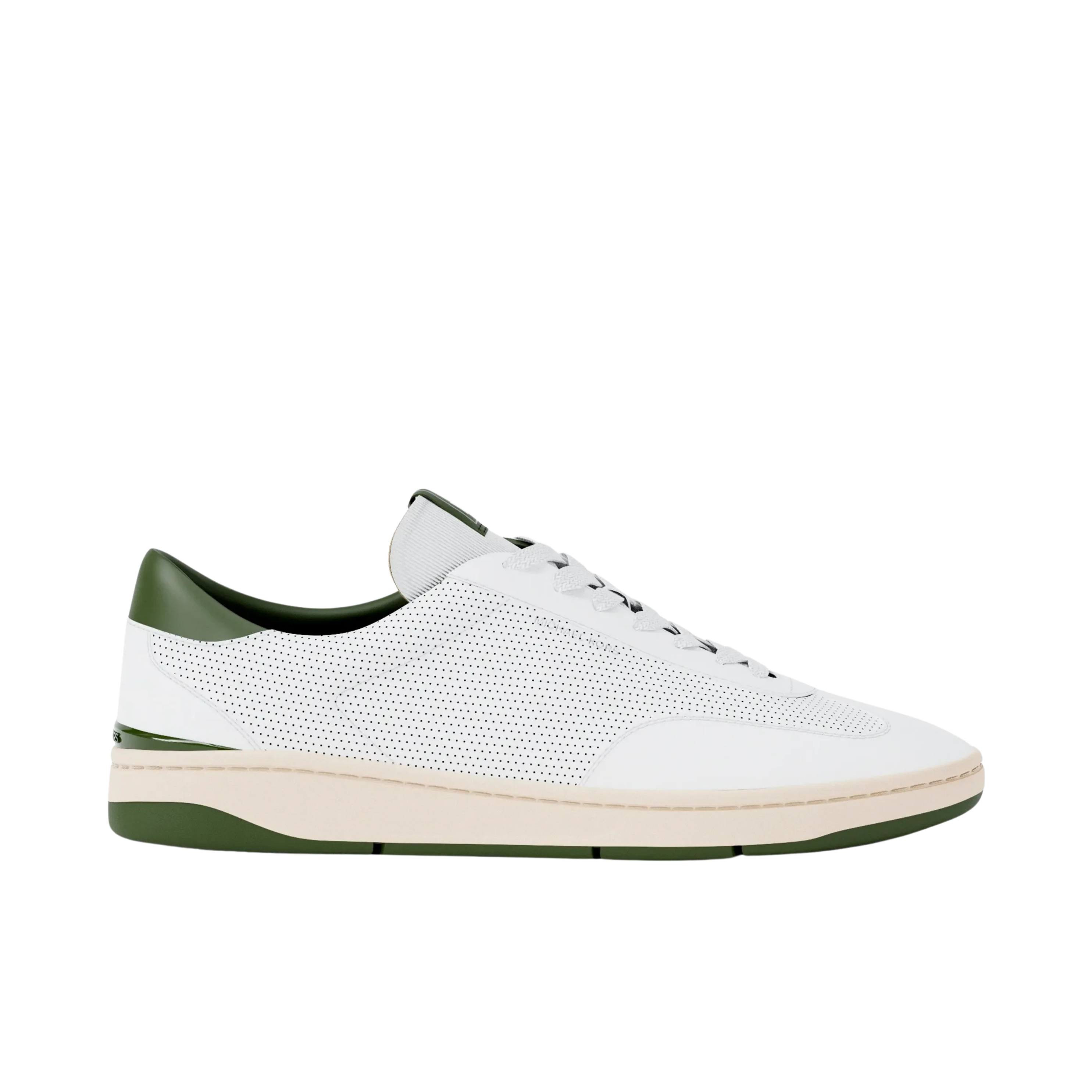 Michael Kors Men Wilton Perforated Leather Sneaker - Evergreen