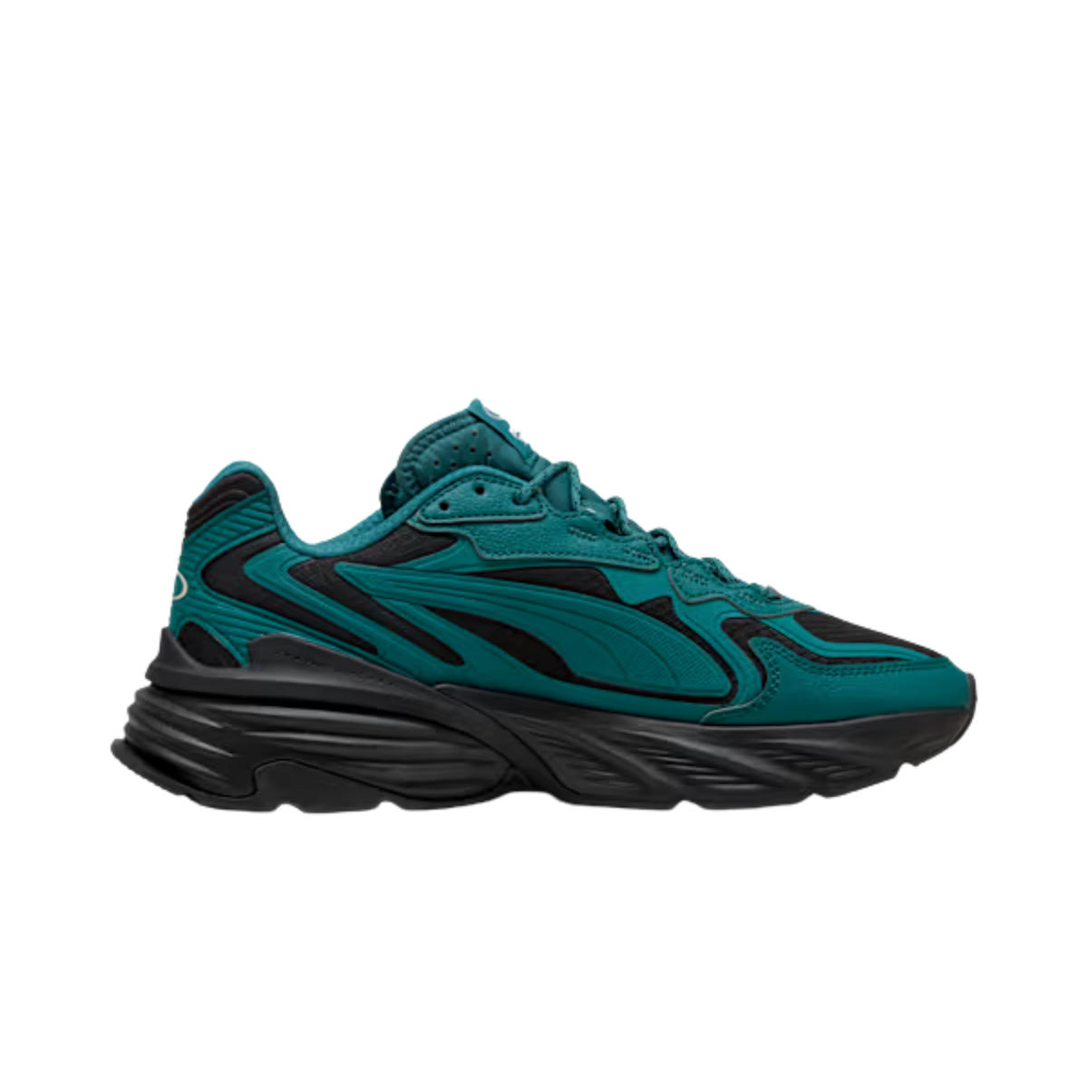 Puma Men Fade Ripstop Sneakers - Emerald Ice Black