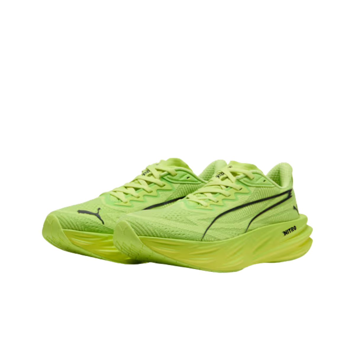 Puma Women Deviate Pure NITRO™ Sneaker - Sunny Lime Light Lime