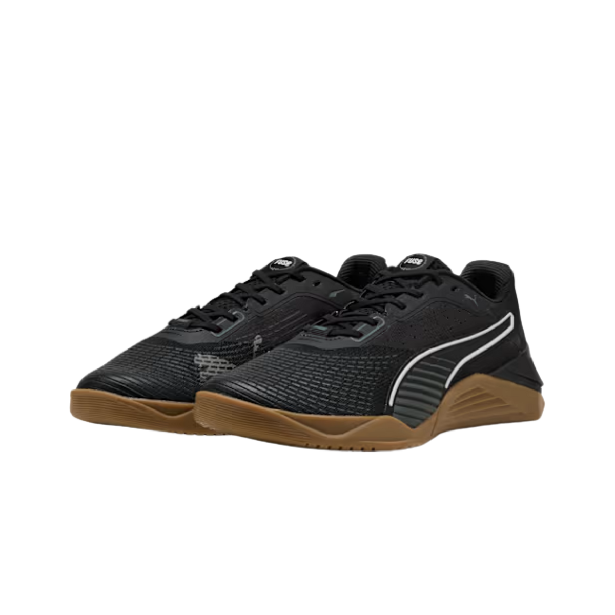 Puma Men Fuse 4.0 Training Shoes - Black Cast Iron Gum White