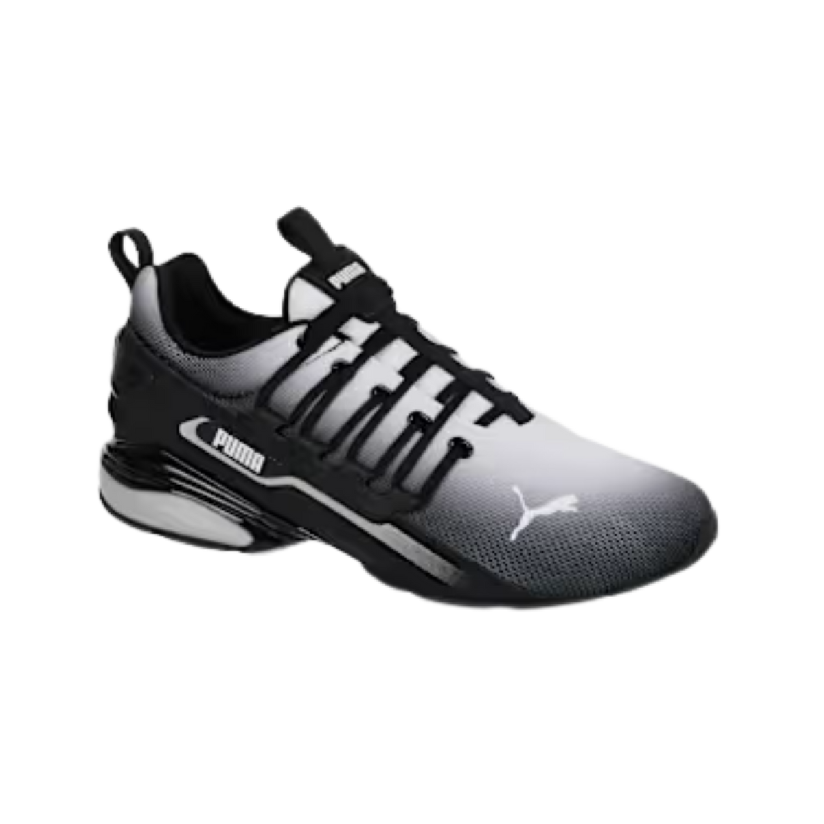 Puma Men Axelion 2 Sneaker - Black White