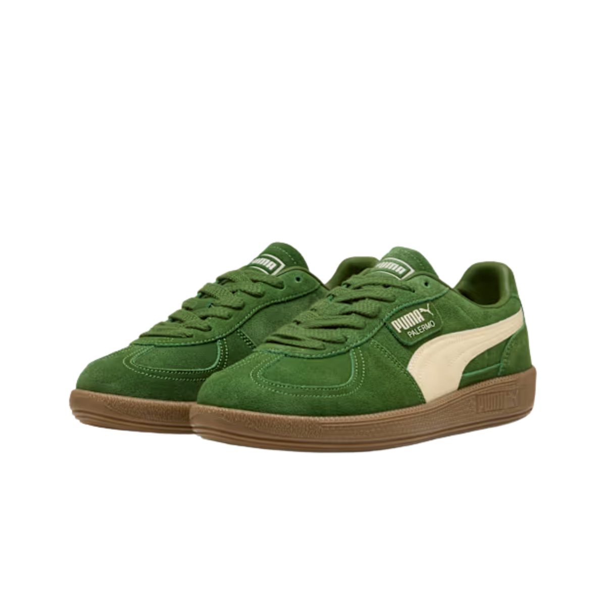 Puma Men Palermo Sneakers - Earthy Green Buttercream