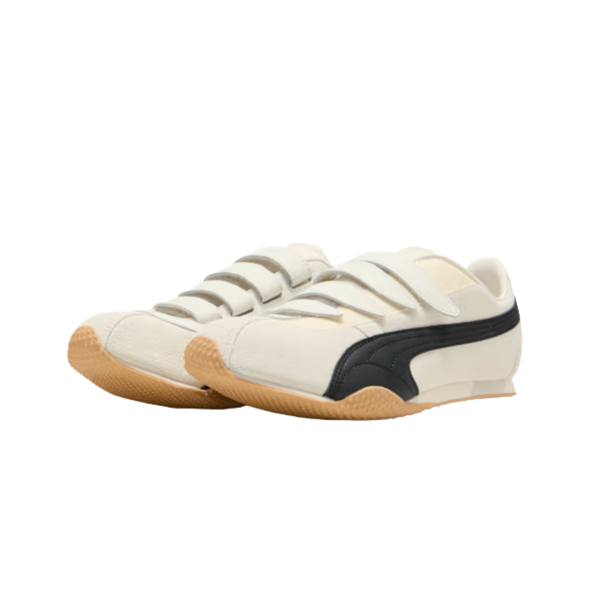Puma Men H Street Strap Sneakers - Warm White Black