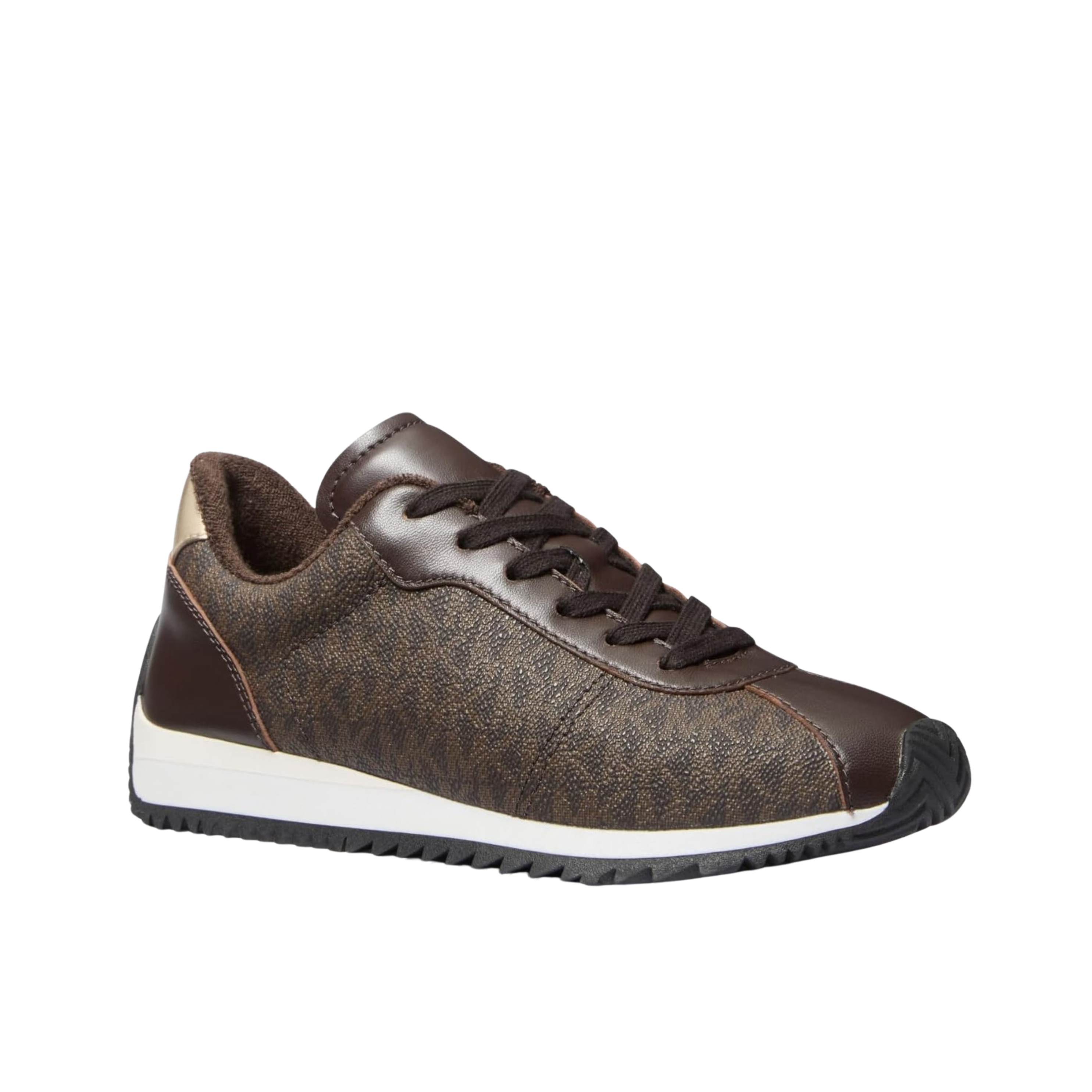 Michael Kors Women Rhodes Signature Logo Trainer - Brown
