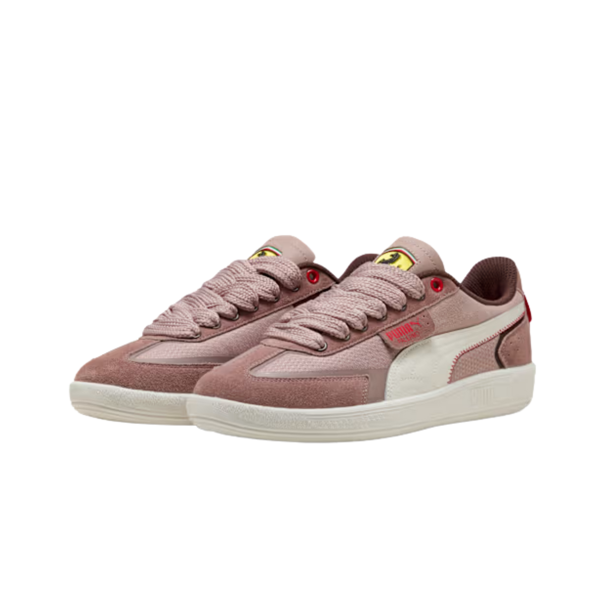 Puma Men Scuderia Ferrari Palermo Sneakers - Rose Latte Warm White