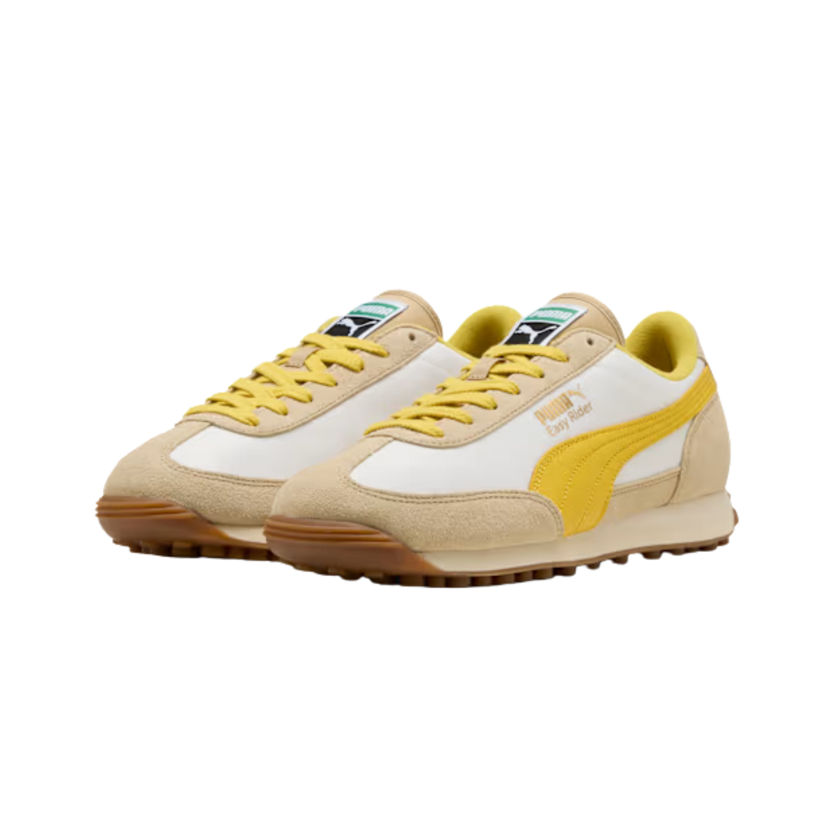 Puma Men Easy Rider Vintage Sneakers - Alpine Snow Dazzling Yellow