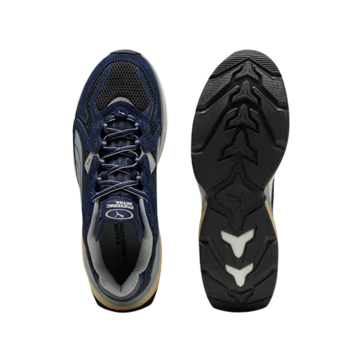 Puma Men Puma Fade Sneakers - Navy Black Cool Mid Gray