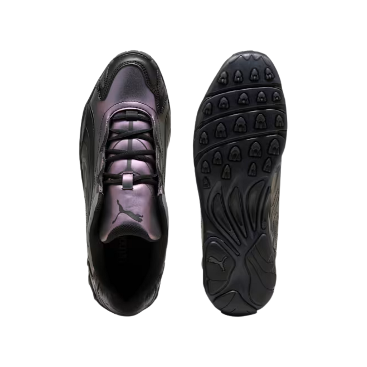 Puma Men Inhale Color Shifting Sneakers - Black Shadow Gray