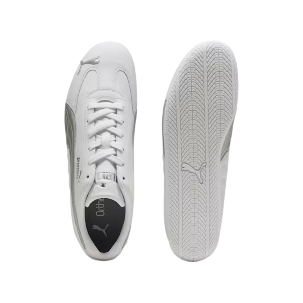 Puma Men Speedcat Leather - White Silver