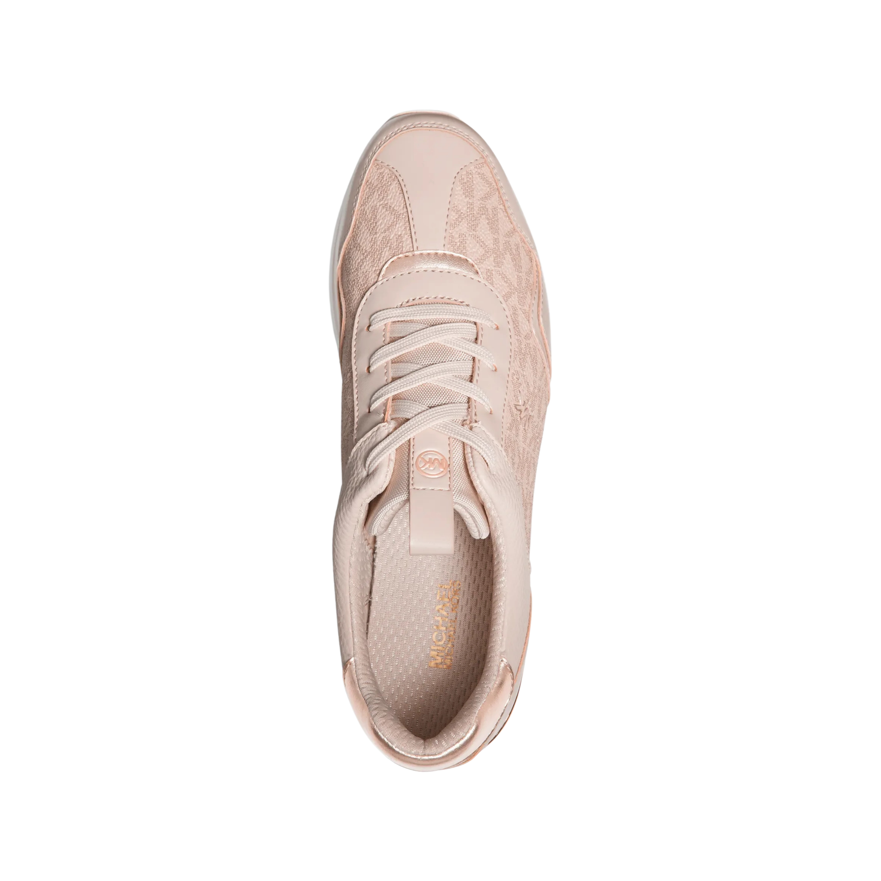 Michael Kors Women Raina Signature Logo Platform Trainer - Ballet