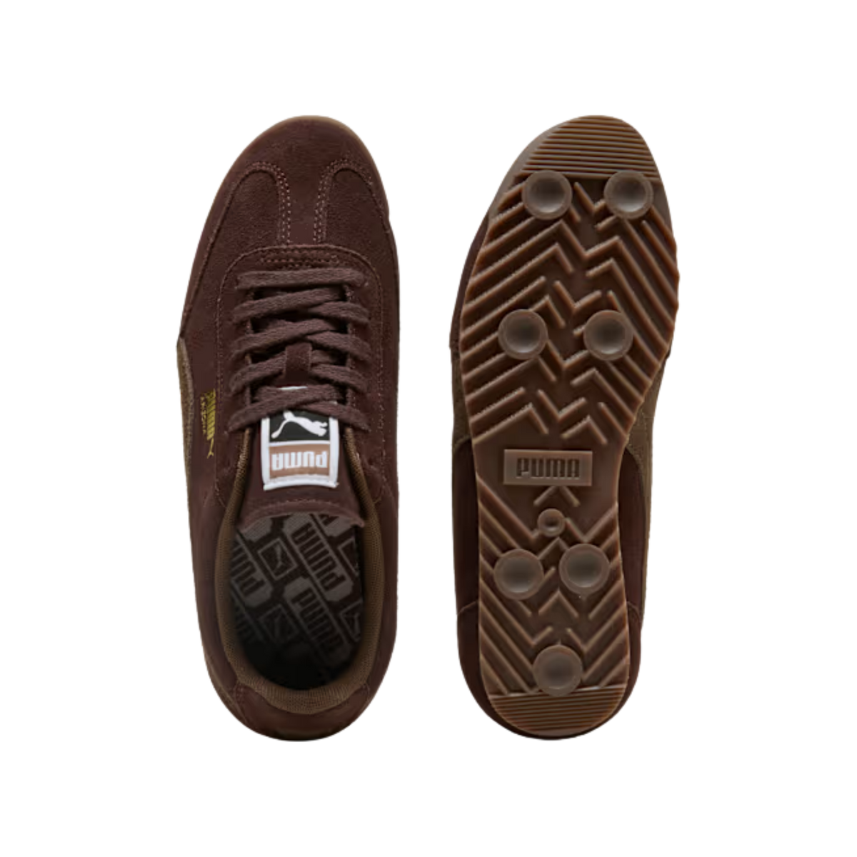 Puma Men Arizona Suede Sneakers - Chocolate