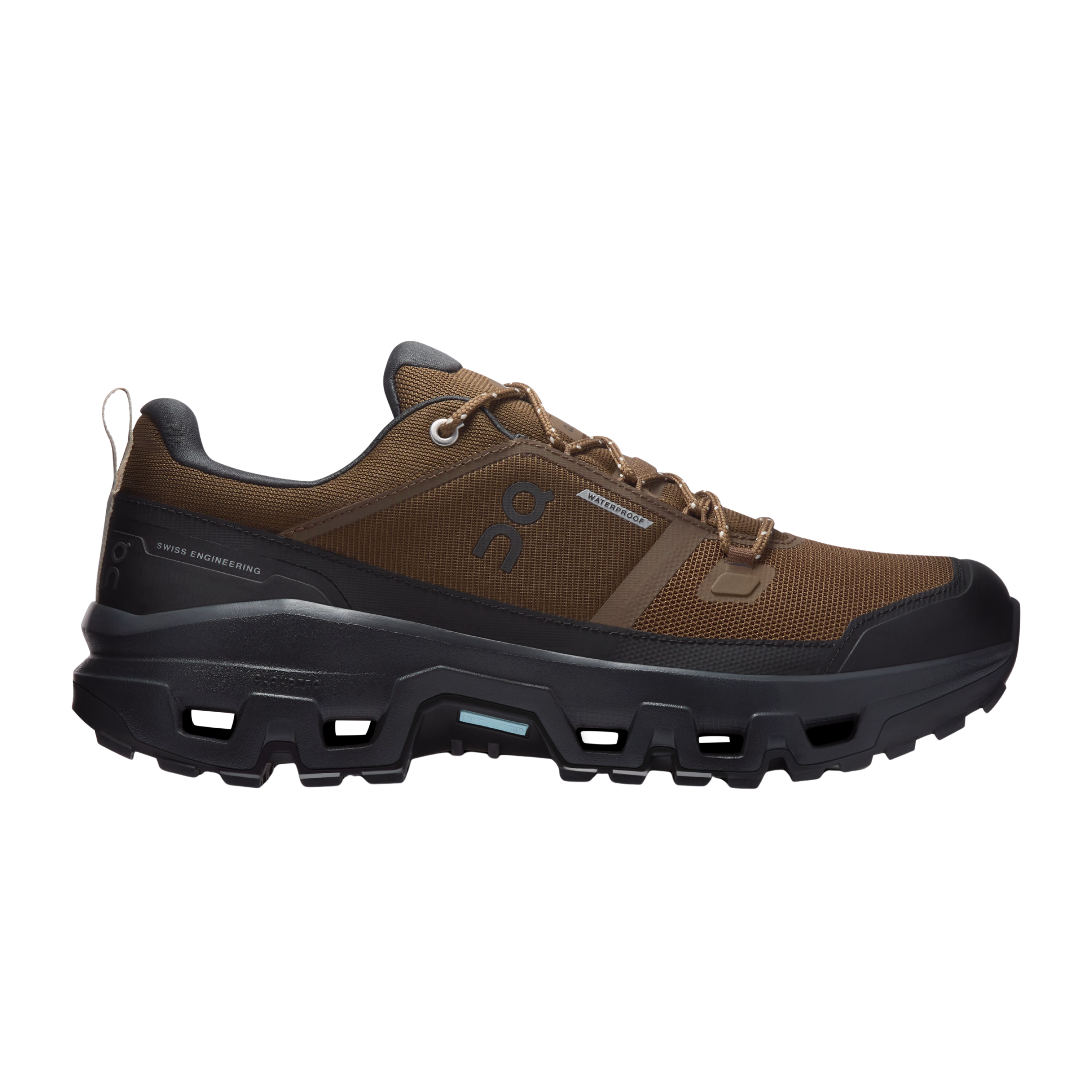 ON Men Cloudrock Low WP - Earth Black