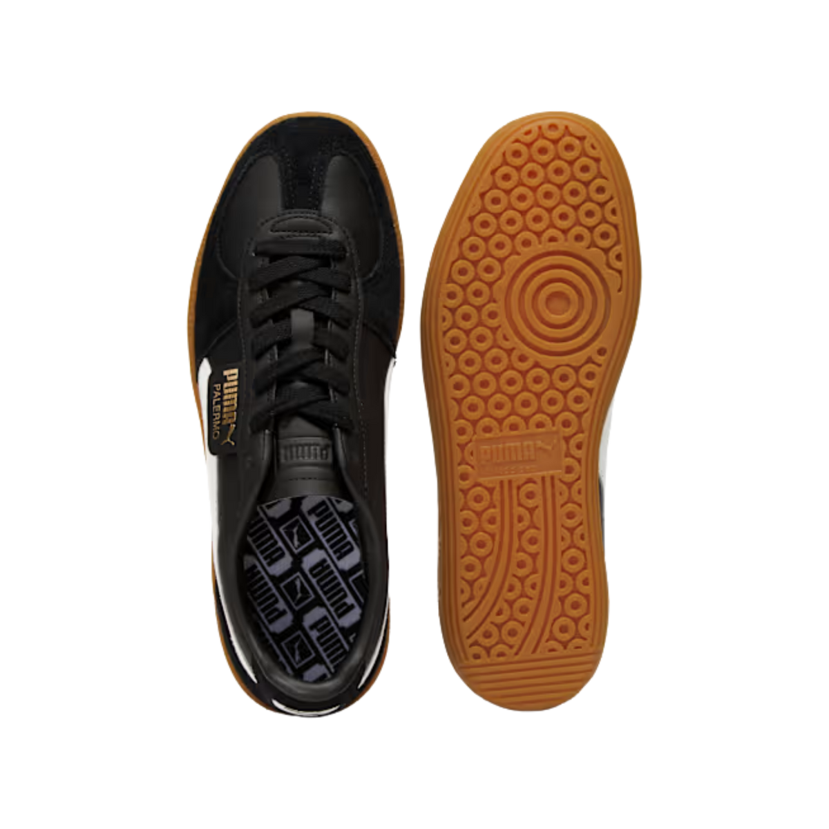 Puma Men Palermo Leather Sneakers - Black