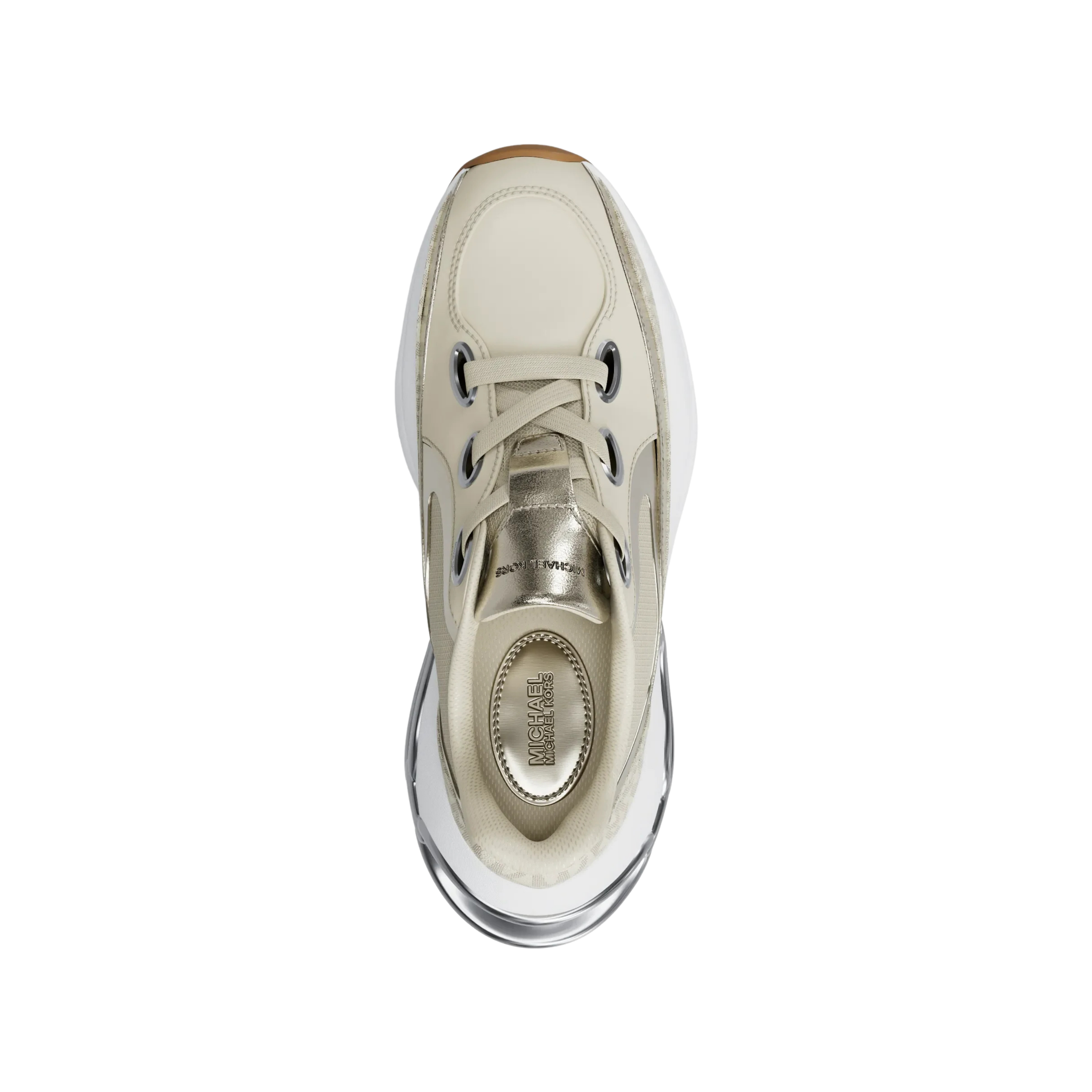 Michael Kors Women Toni Trainer Sneaker - Vanilla