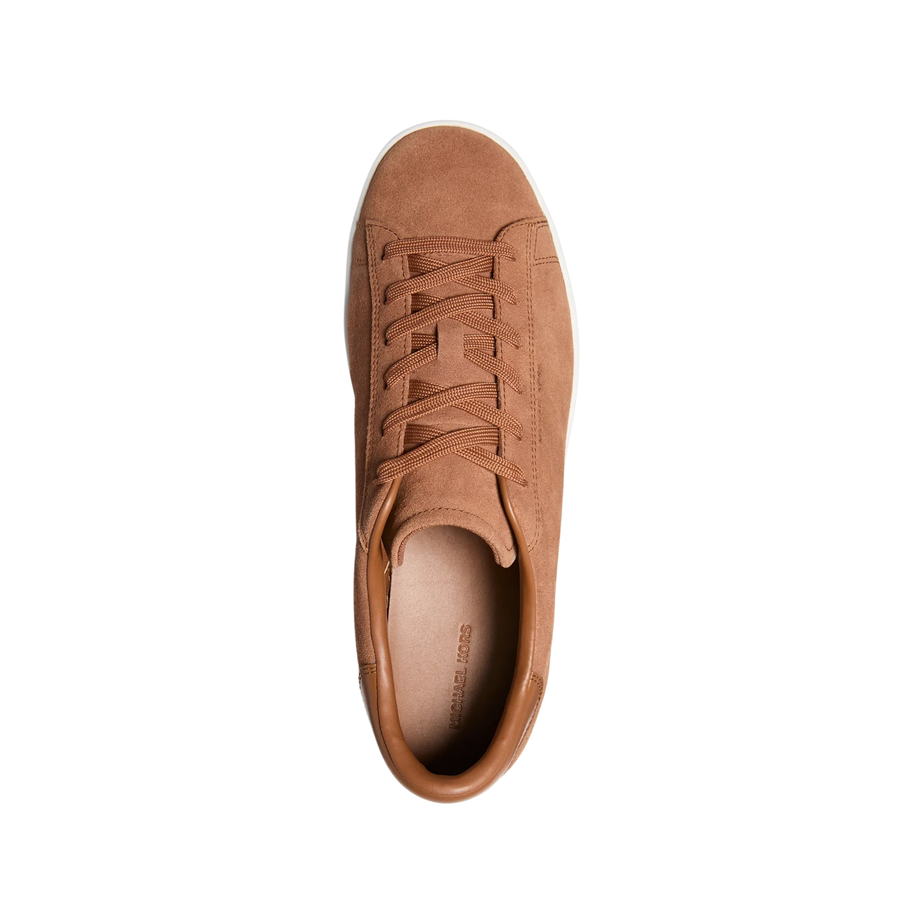 Michael Kors Men Reign Leather Sneaker - Luggage