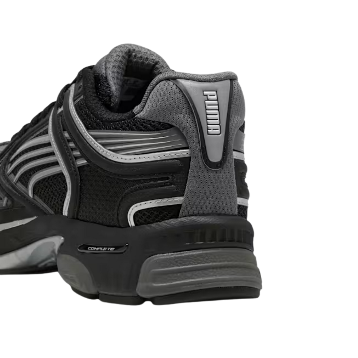 Puma Men SkyJet Sneakers - Black Cool Dark Gray Silver