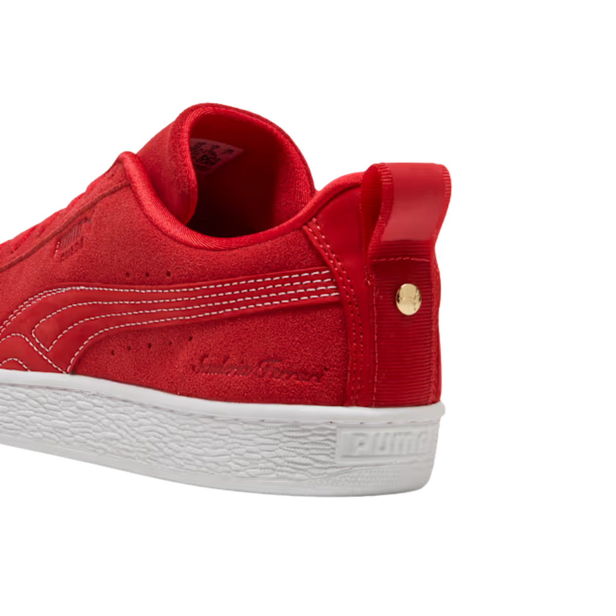 Puma Men Scuderia Ferrari Suede OG Sneakers - Rosso Corsa White