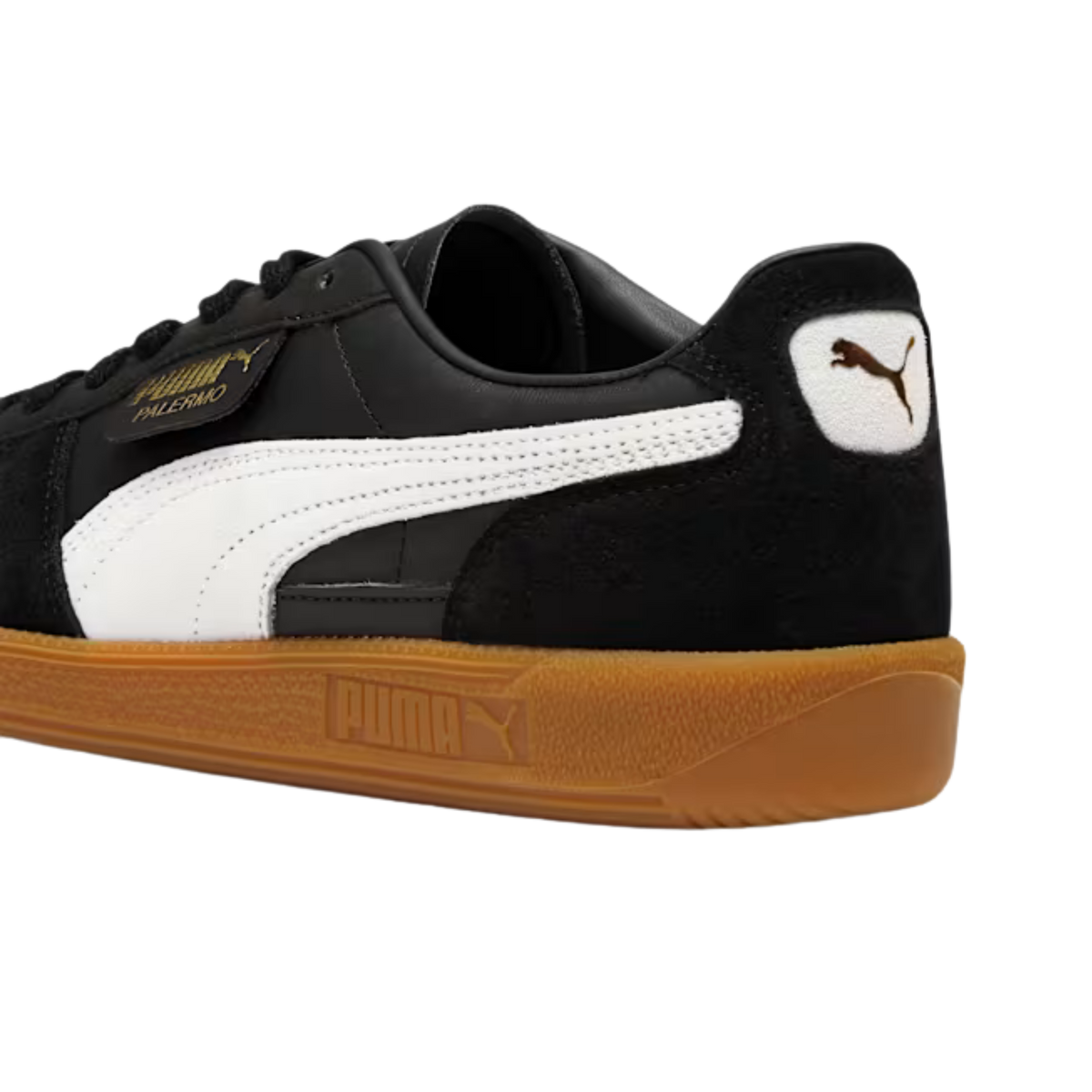 Puma Men Palermo Leather Sneakers - Black