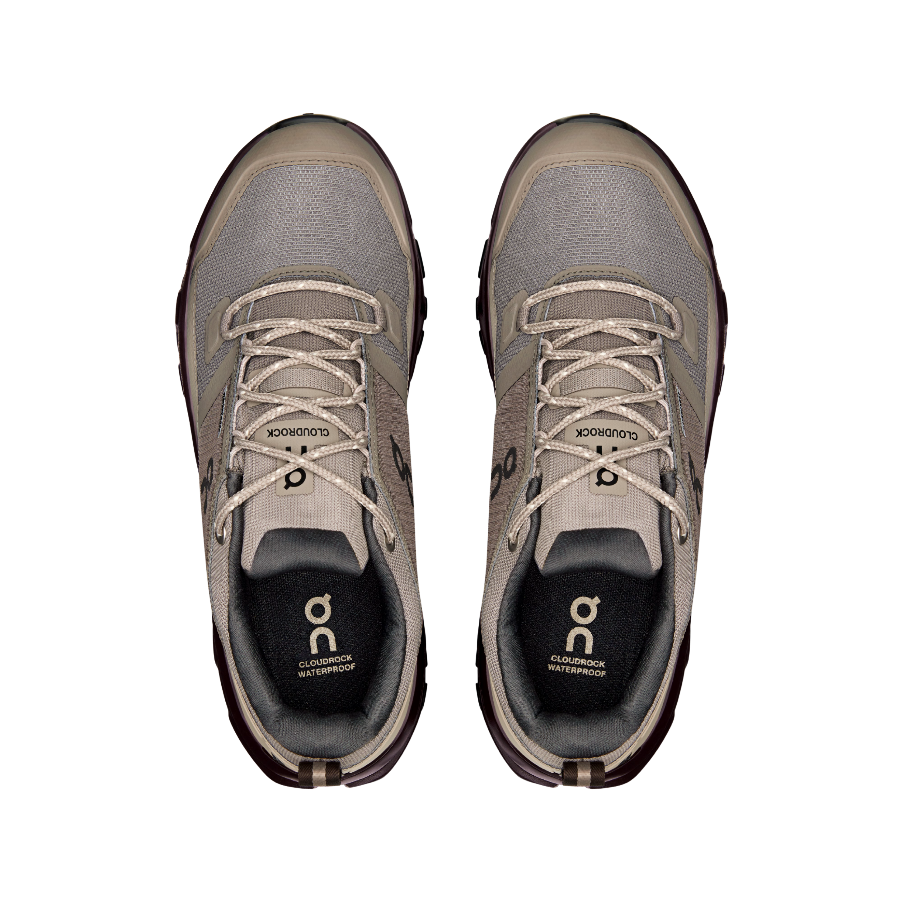 ON Women Cloudrock Low WP - Cinder Ox