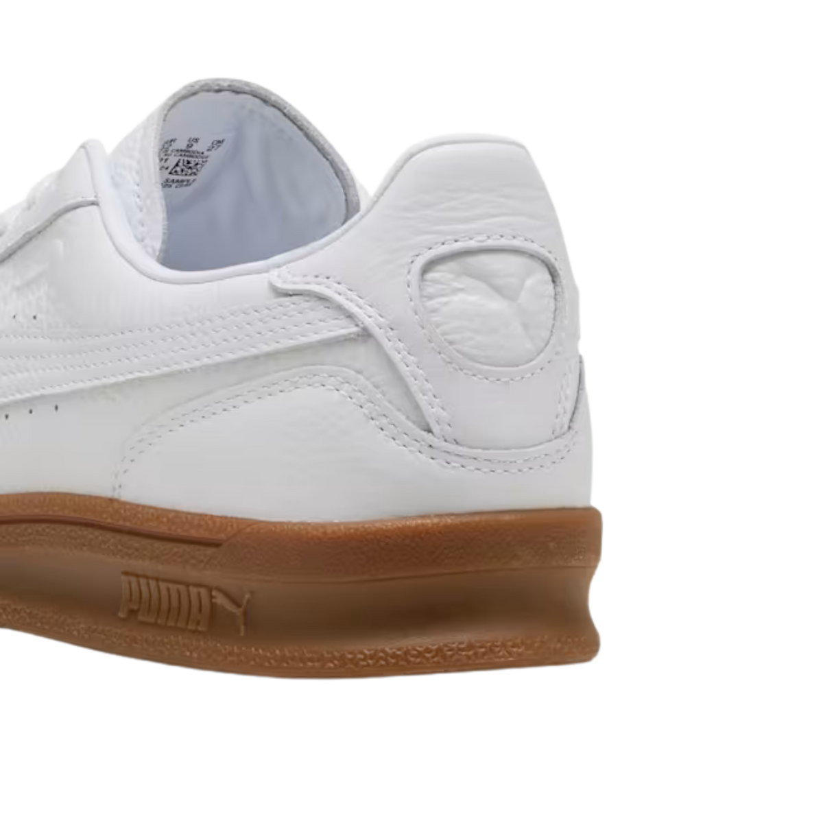 Puma Men Indoor Leather Sneakers - White