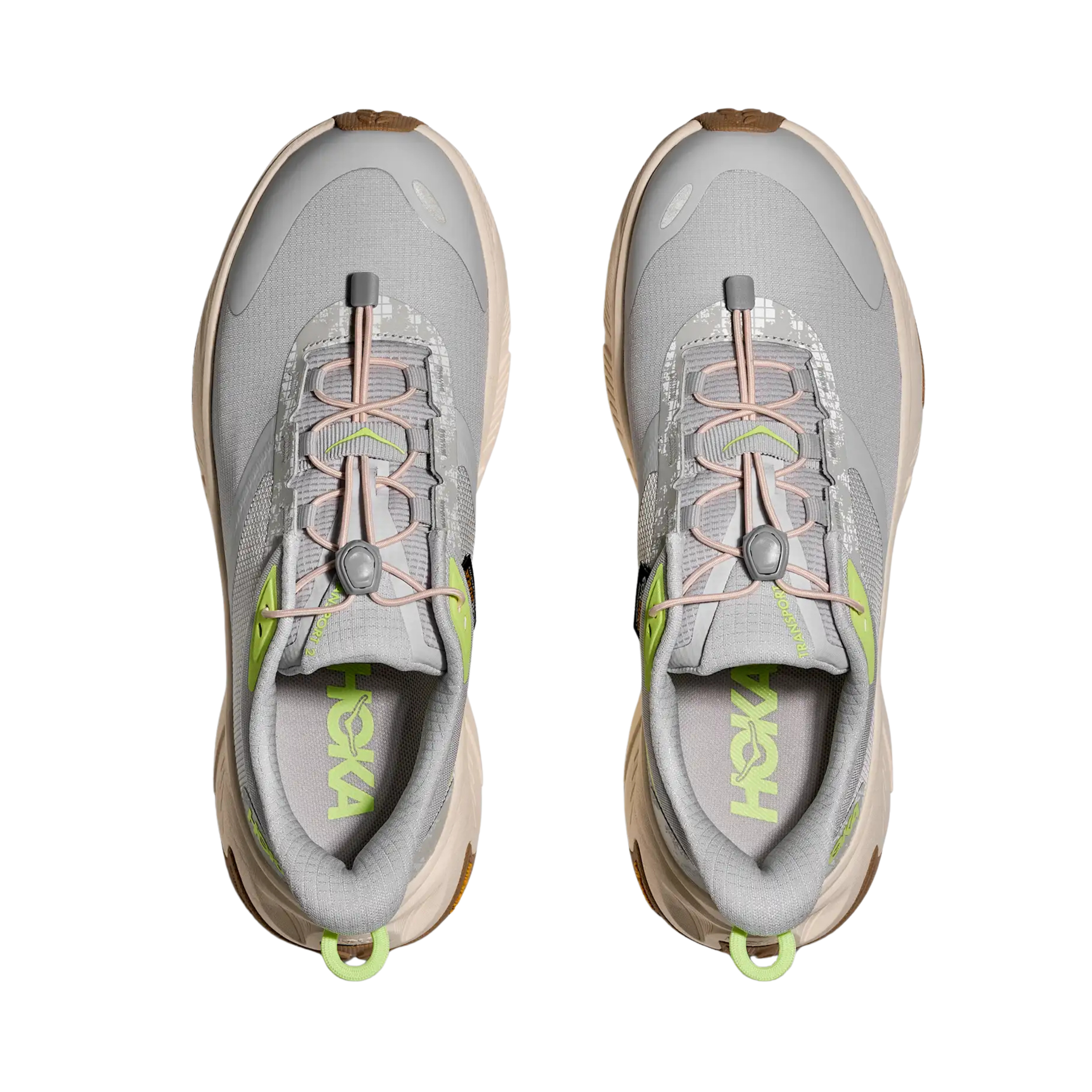 Hoka Women Transport 2 - Cosmic Grey Neon Yuzu