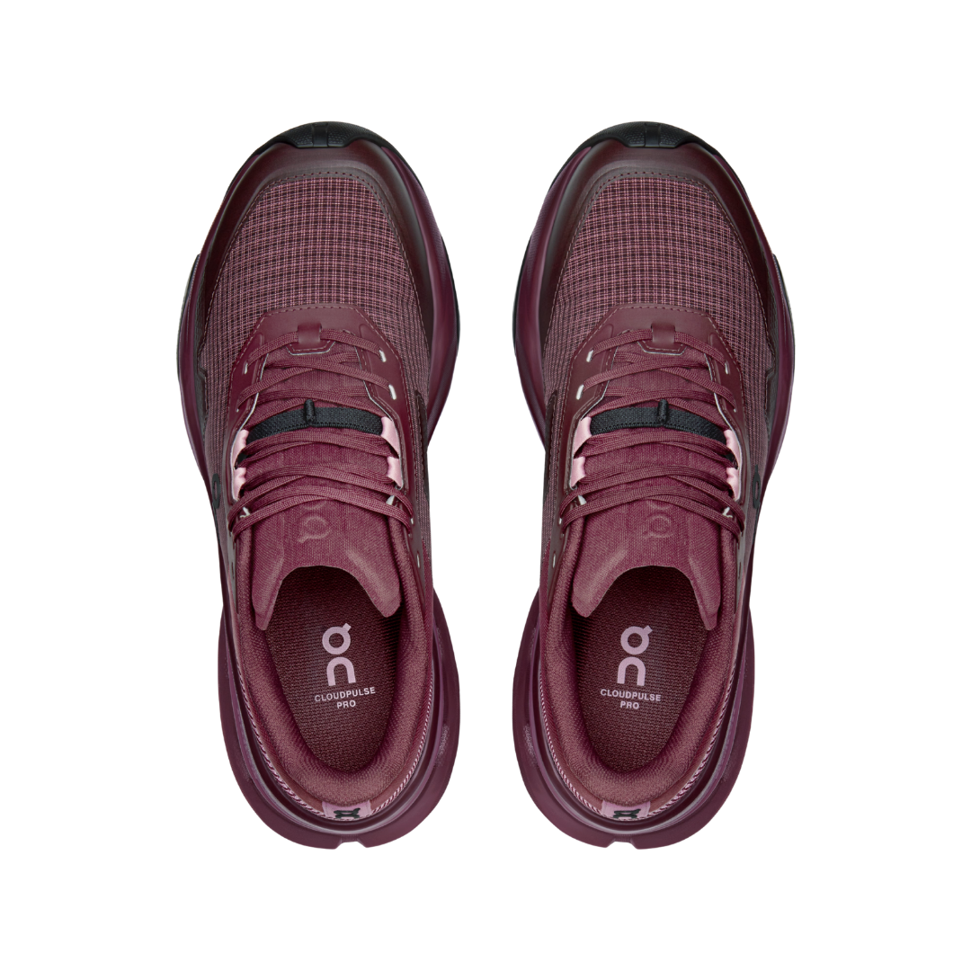 ON Women Cloudpulse Pro - Maroon Rhodonite
