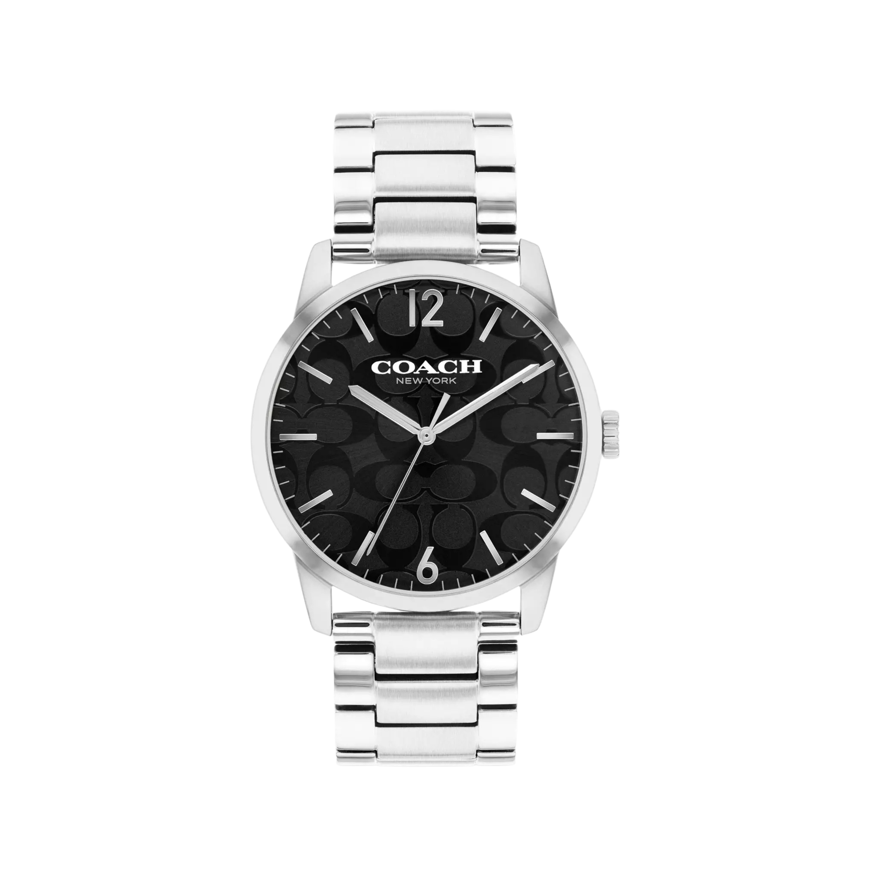 Coach Men Keane Watch 39 Mm - Stainless Steel