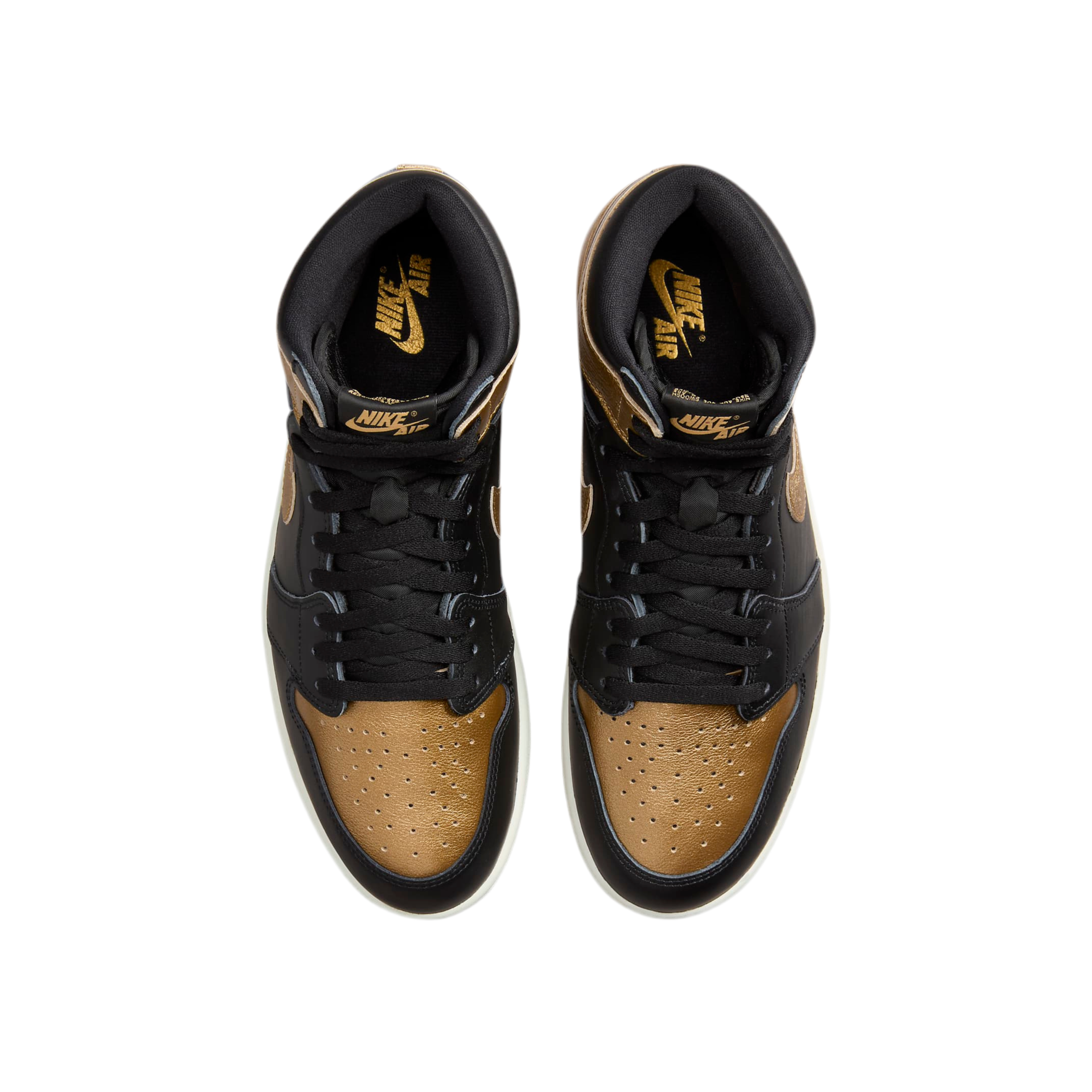 Nike Women's Air Jordan Retro 1 High - Black Gold